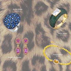 El ‘animal print’ es tendencia y llévalo con nuestras joyas de la colección Brillo Nocturno.