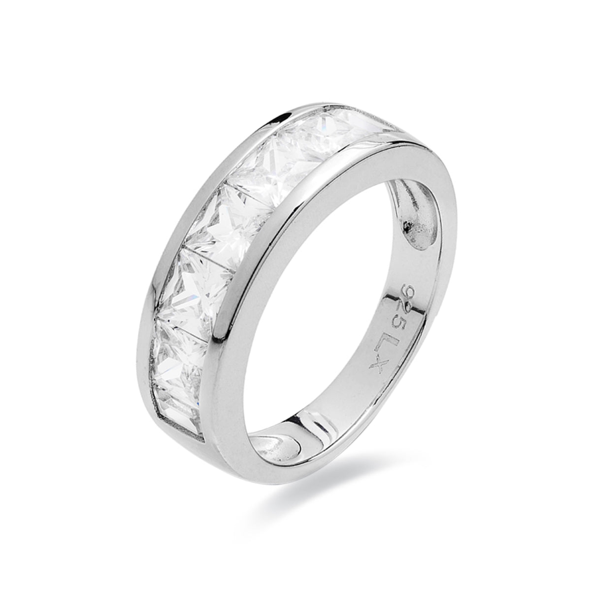925 Sterling Silver Princess Ring