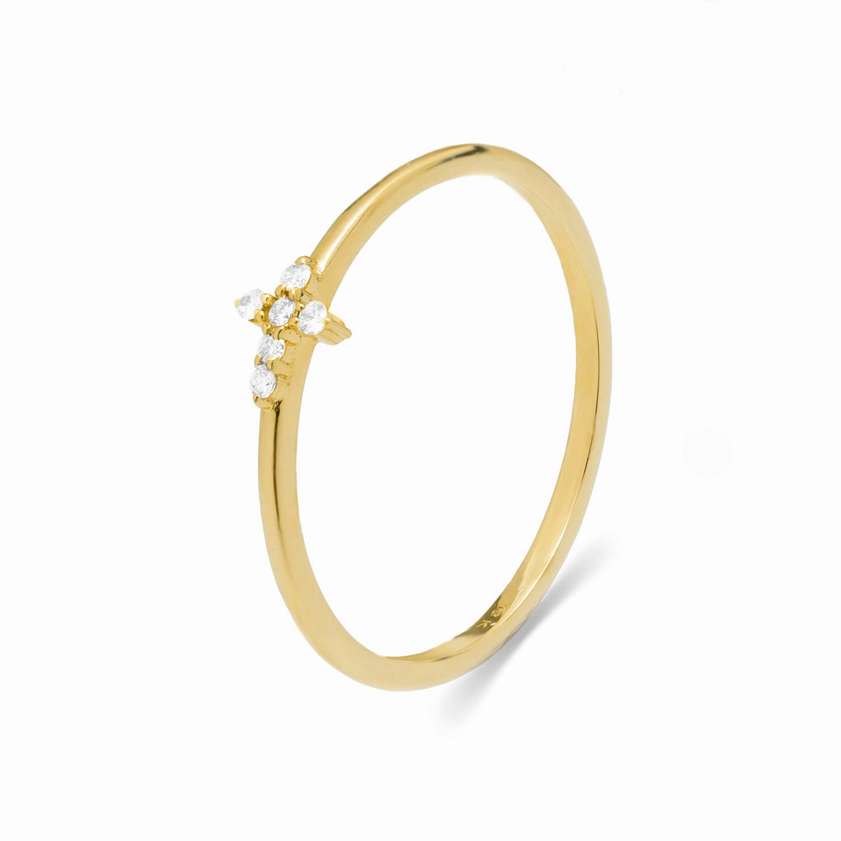 Dursha Ring 18k Sterling Gold
