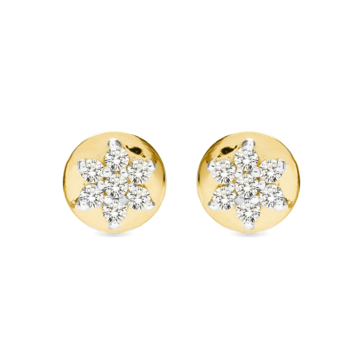 Boucles d'oreilles Laylay en or sterling 18 carats