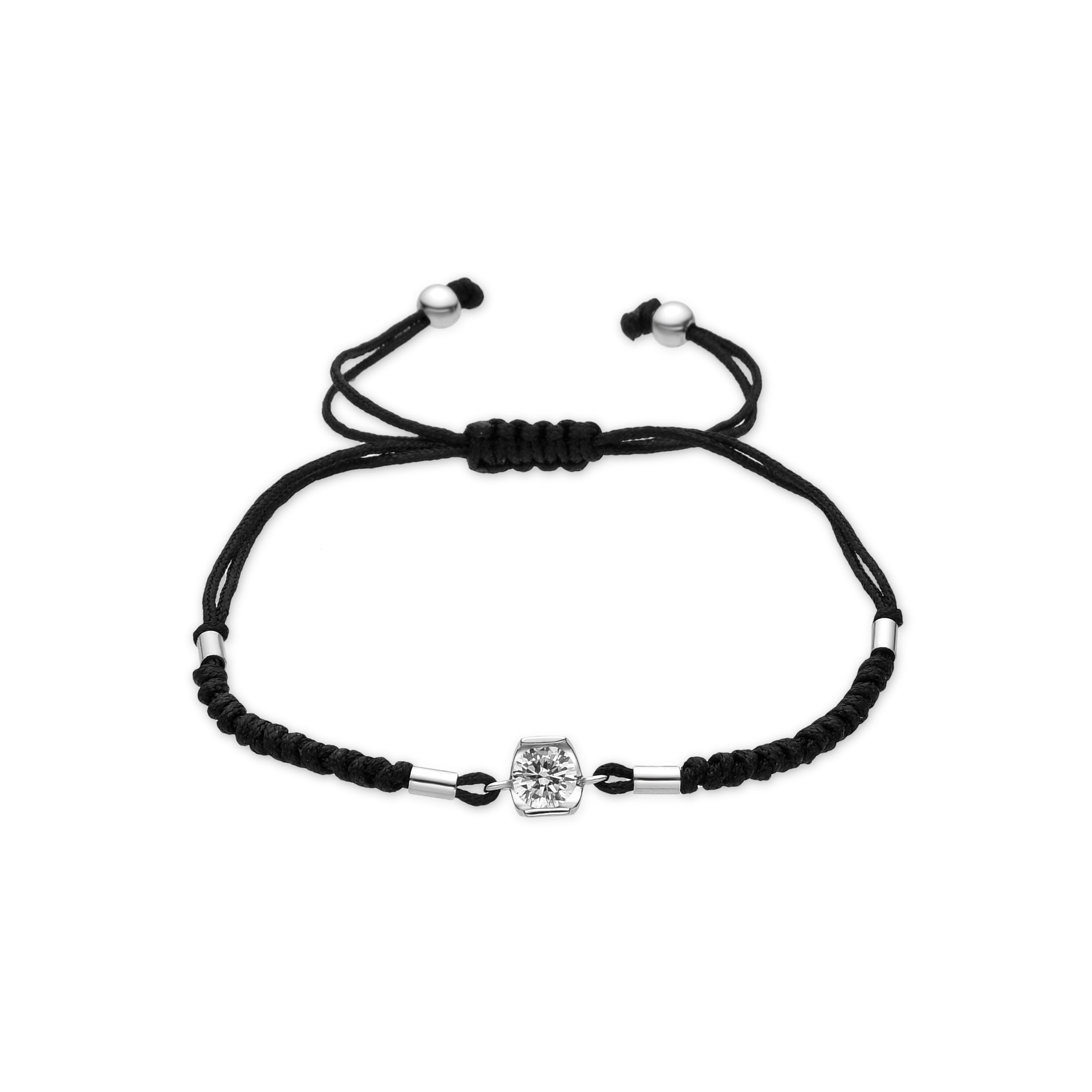 Pulseira de Prata de Lei 925 com Quartzo Hidrotermal Lapislazuli acabada em ródio - Napo