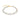 Pulsera de Plata de Ley 925 y Circonita Brillante acabado oro 18k - Phinthe