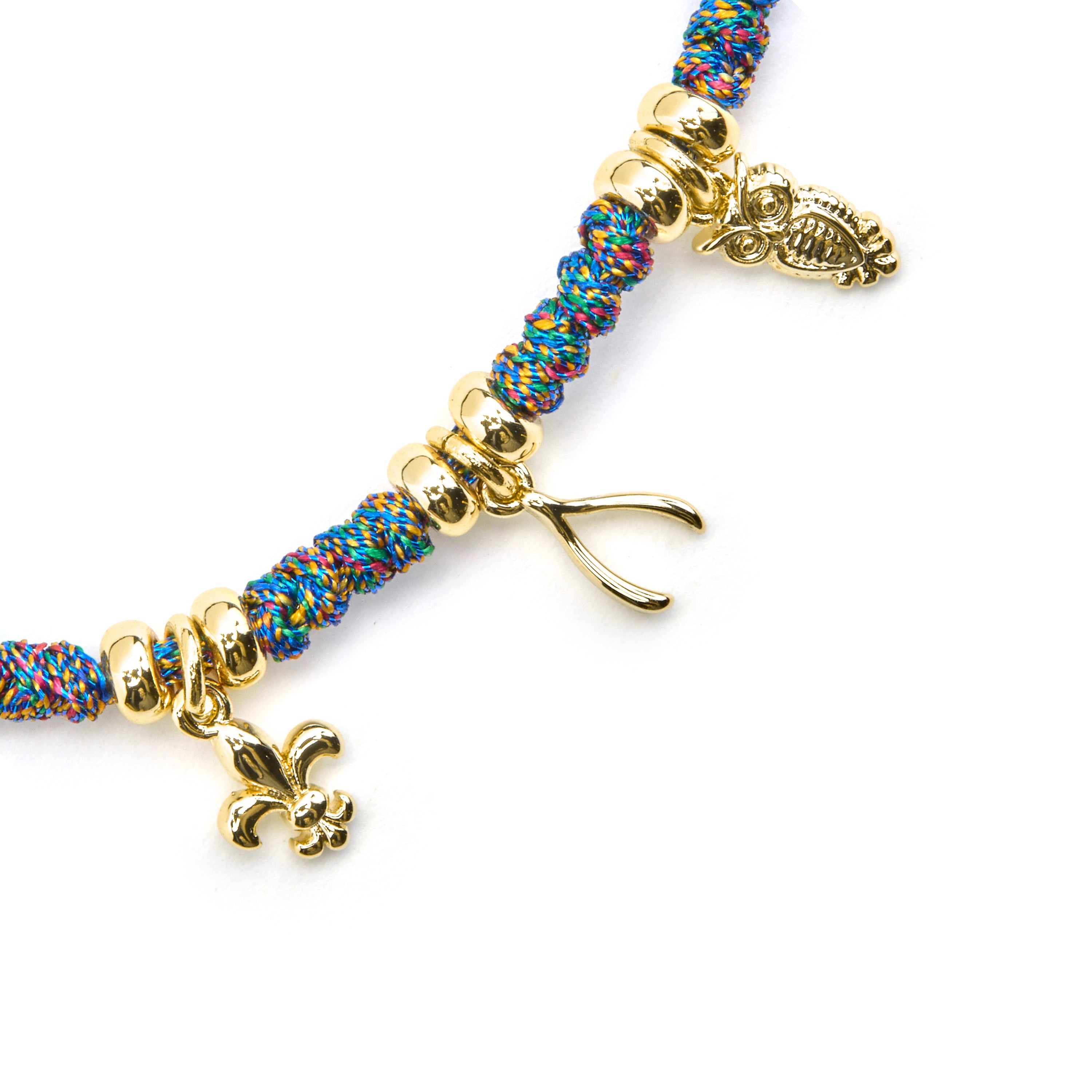 Pulseira de Prata de Lei 925 Acabamento Ouro 18K - Atlo