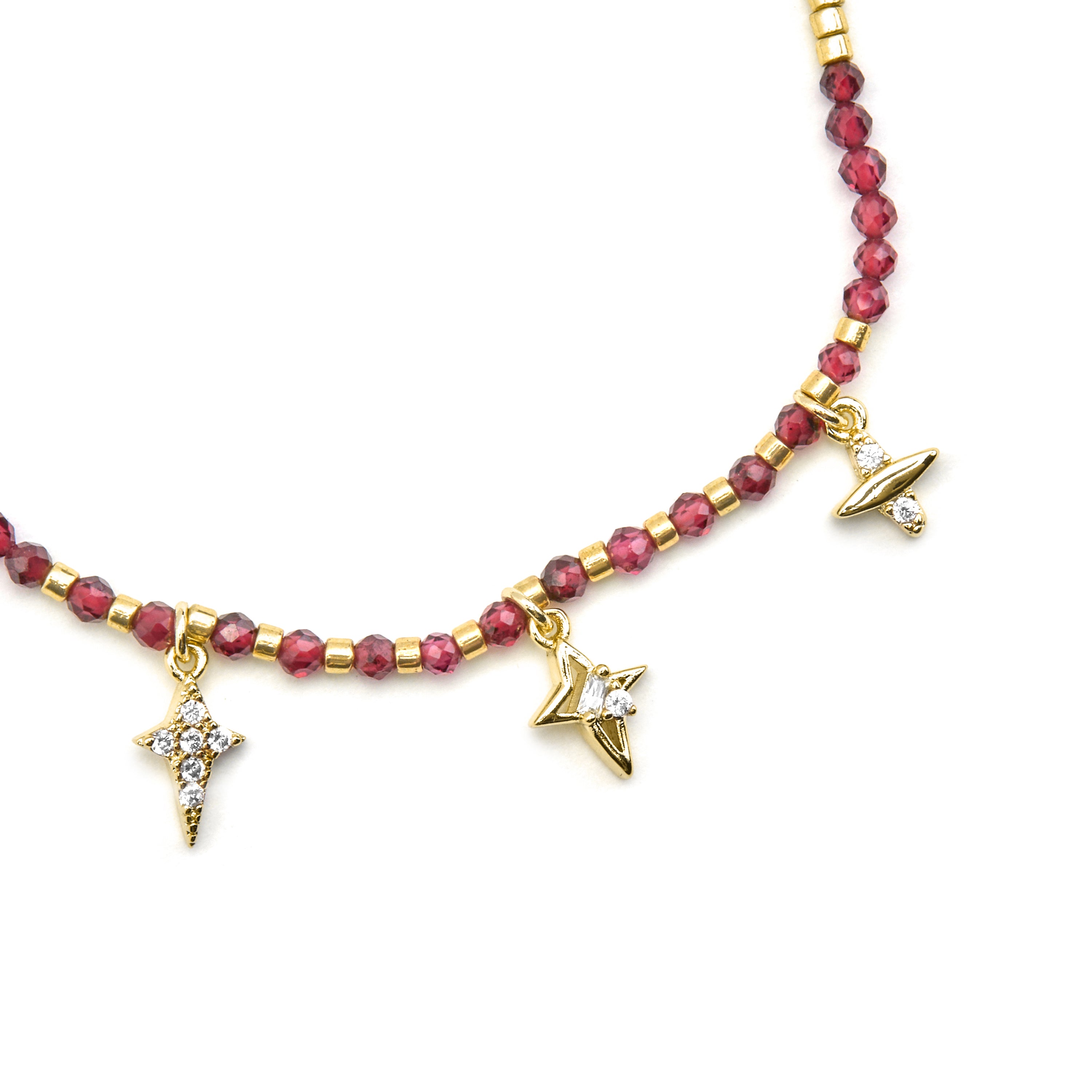 Pulsera de Plata de Ley 925 y Circonita Brillante acabado oro 18k - Paila