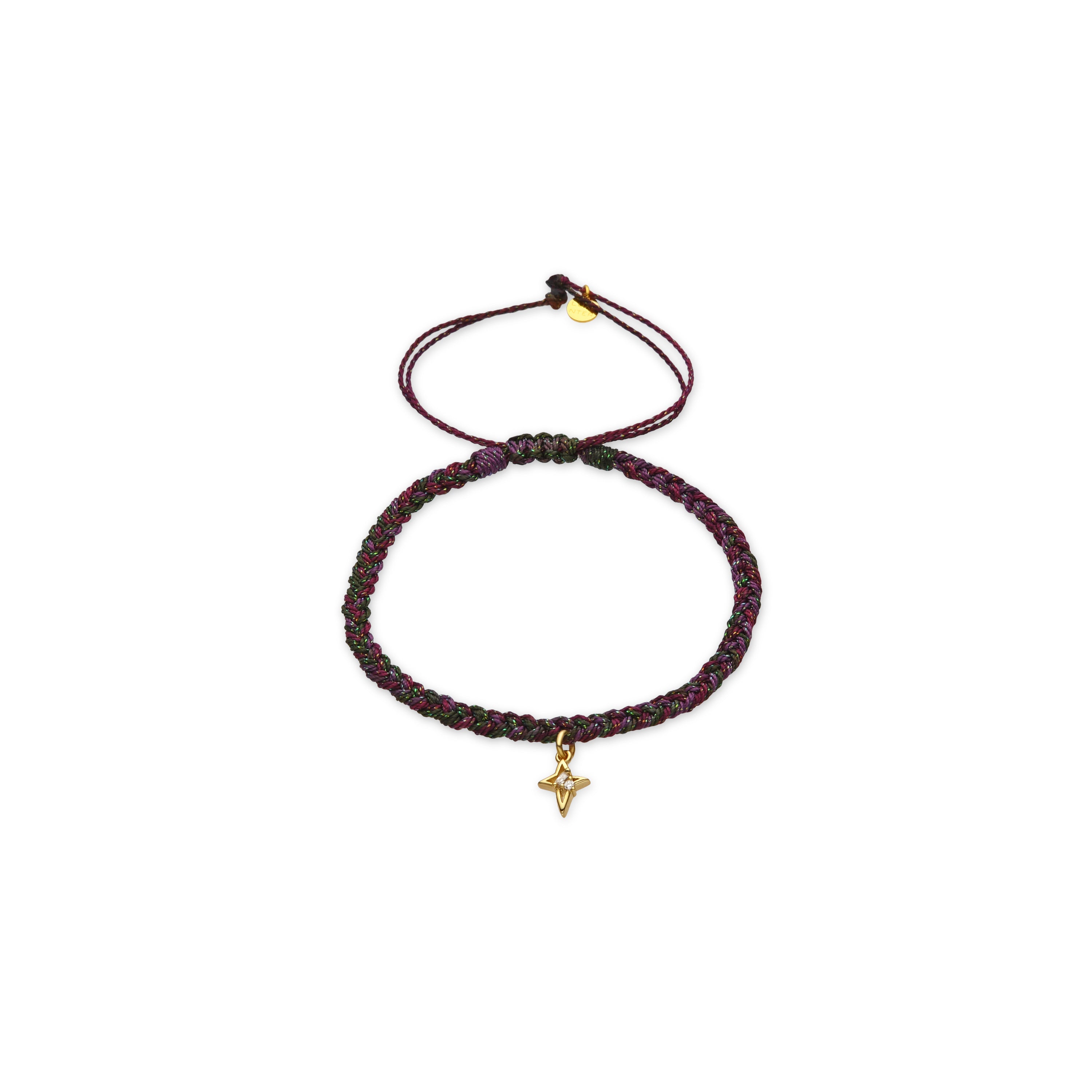 Pulseira de Prata de Lei 925 e Zircónia Brilhante acabamento ouro 18k - Holis