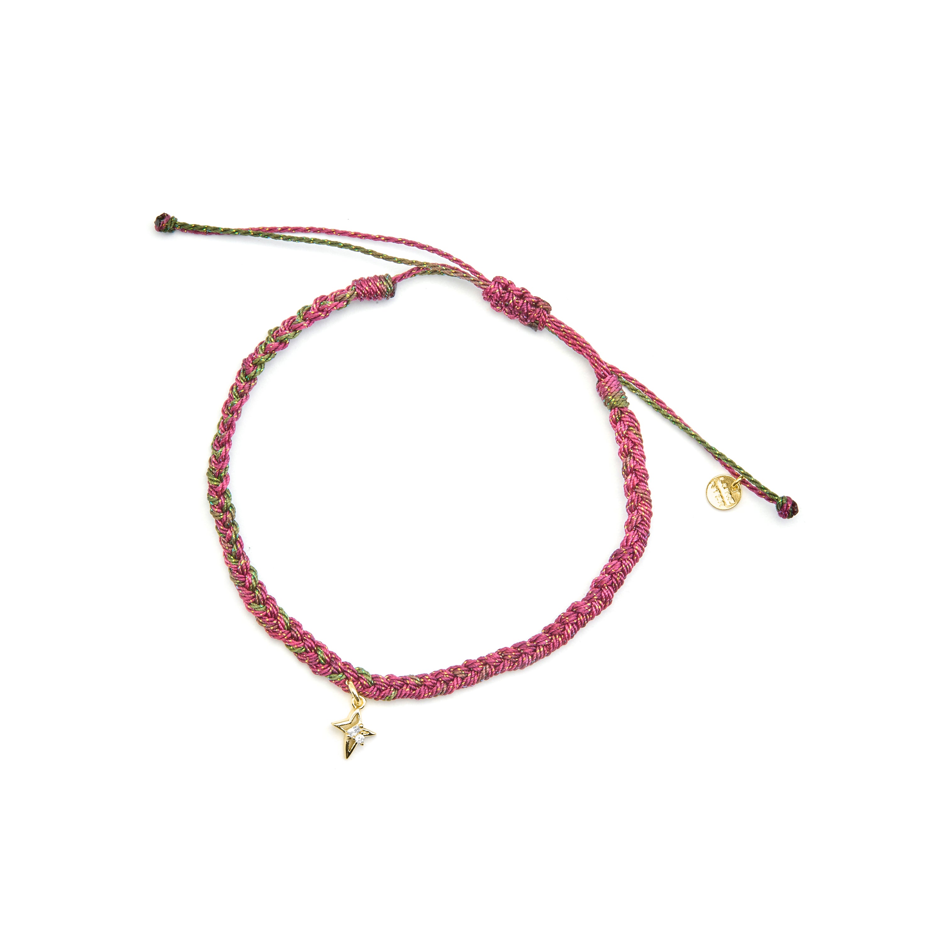 Pulseira de Prata de Lei 925 e Zircónia Brilhante acabamento ouro 18k - Holis
