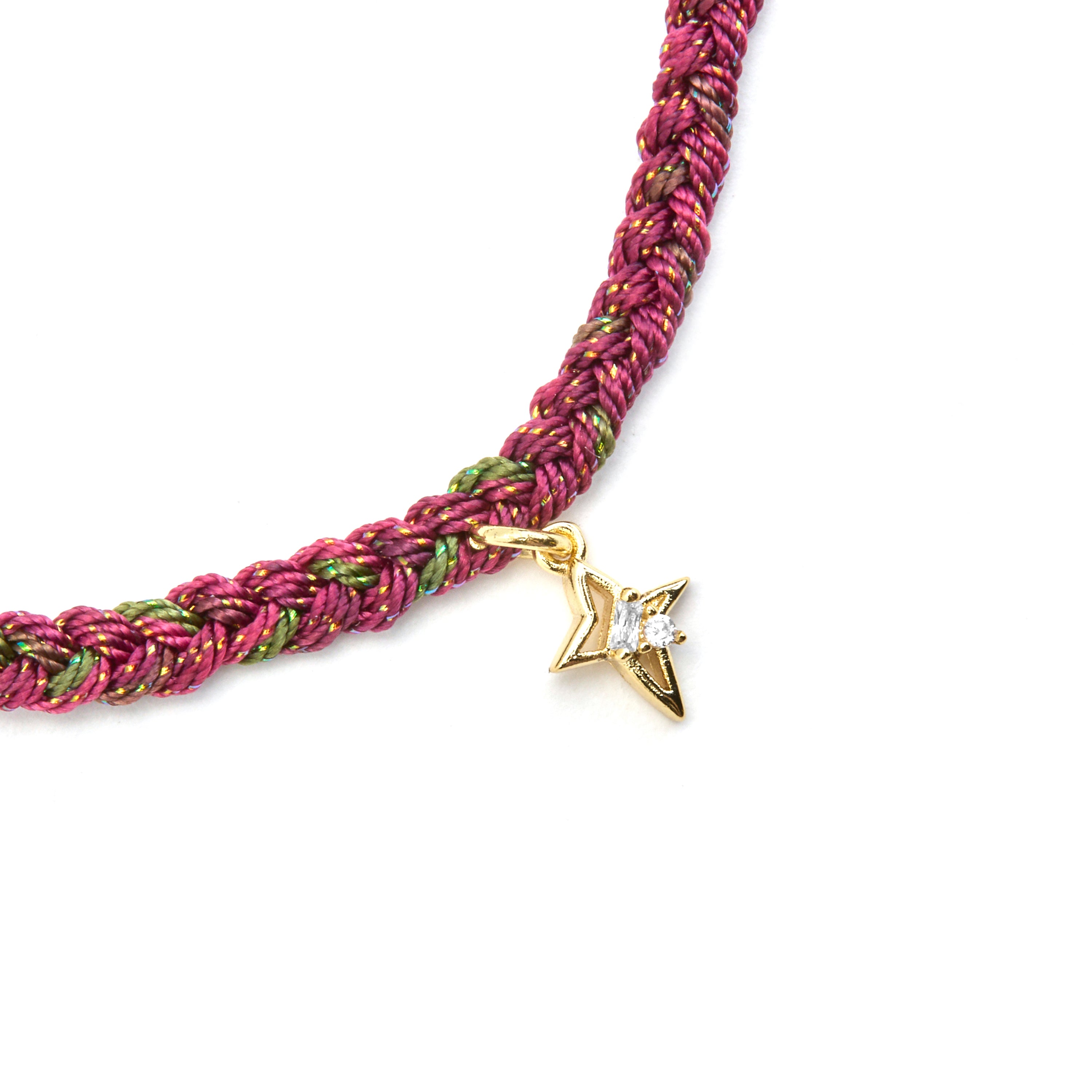 Pulseira de Prata de Lei 925 e Zircónia Brilhante acabamento ouro 18k - Holis