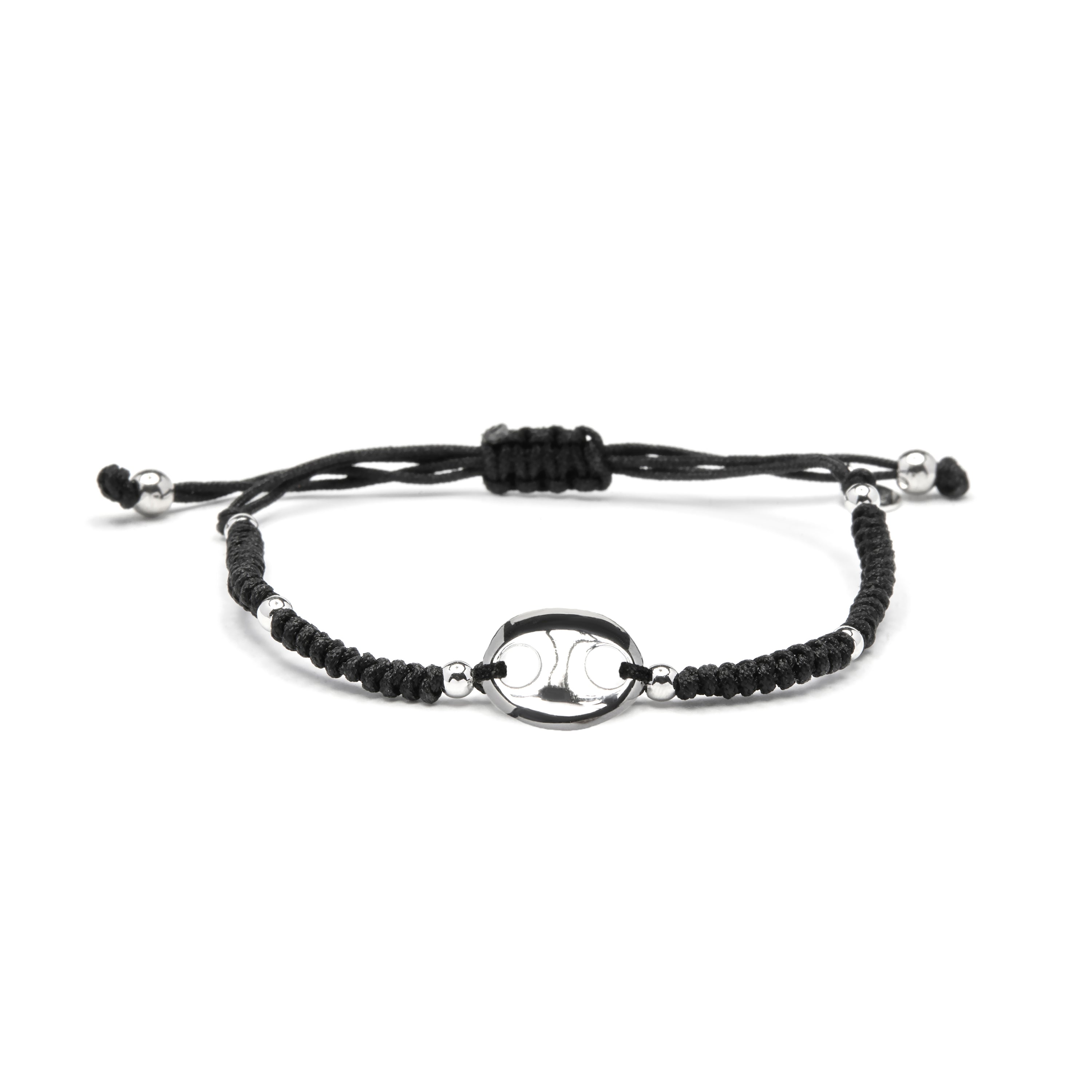 Bracciale in Argento Sterling 925 e Tormalina Multicolore con finitura in rodio - Hanyio