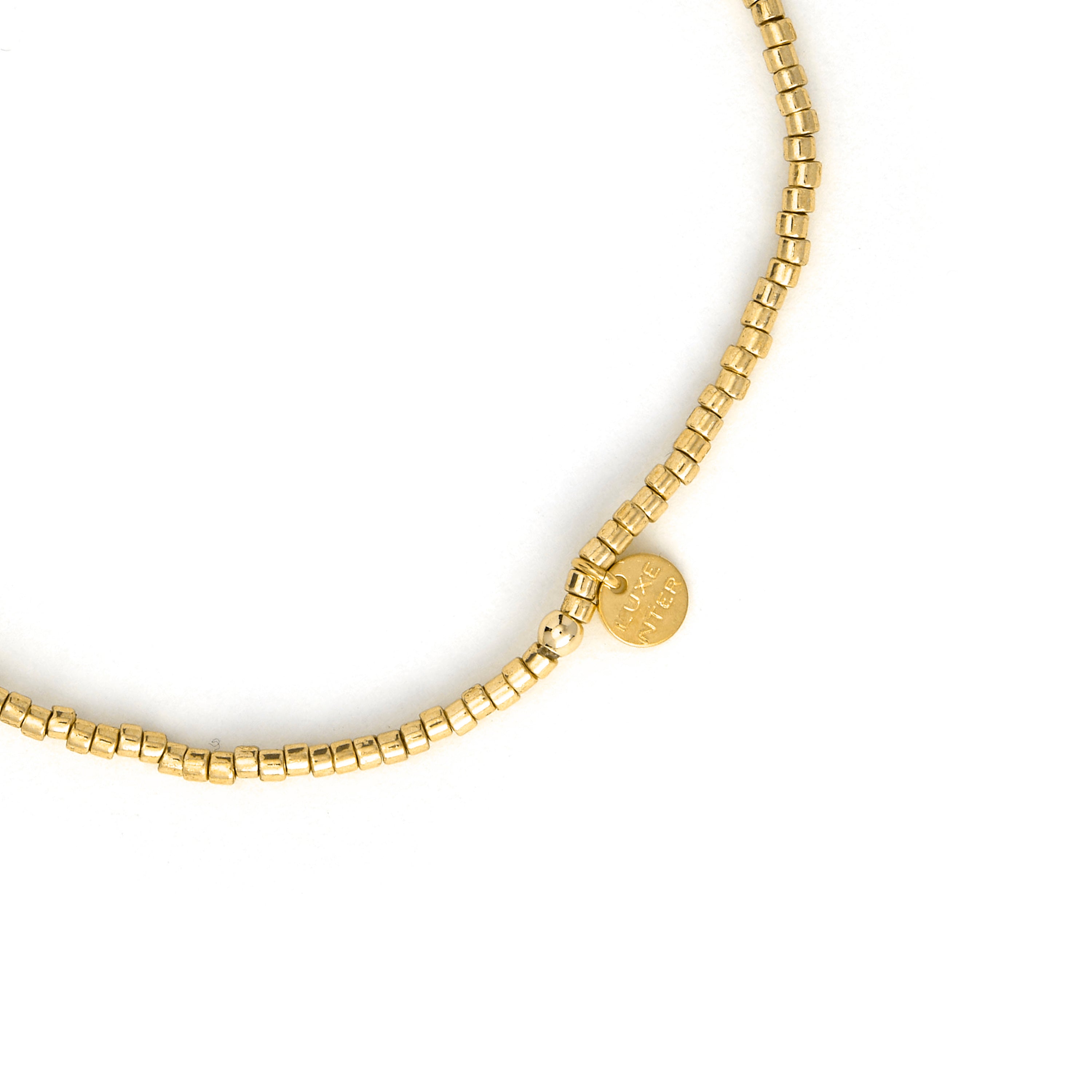 Sterling Silver 925 Bracelet with White Pearl Finished in 18k Yellow Gold - Oschu