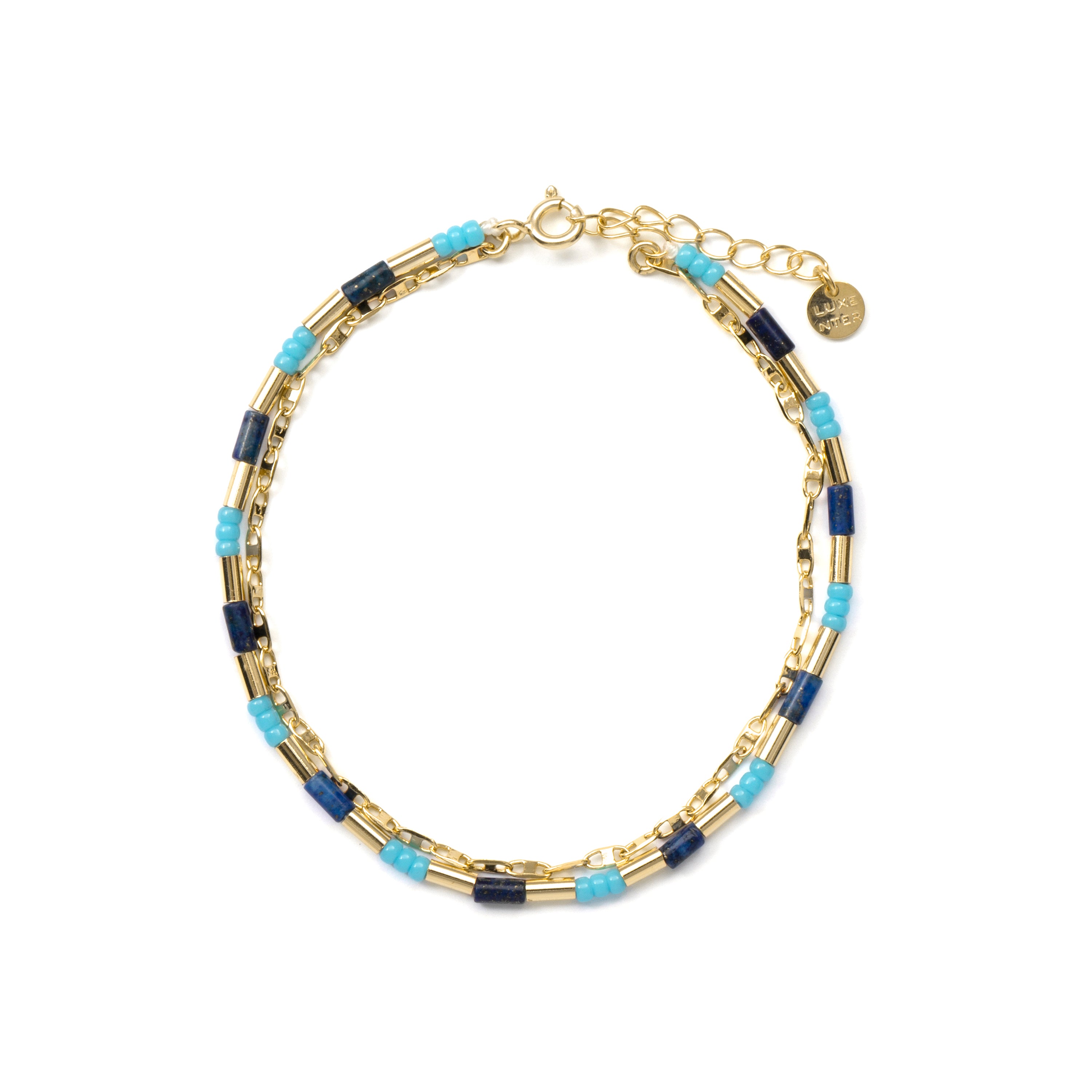 Pulseira de Prata de Lei 925 com acabamento em ouro amarelo de 18k - Chokki