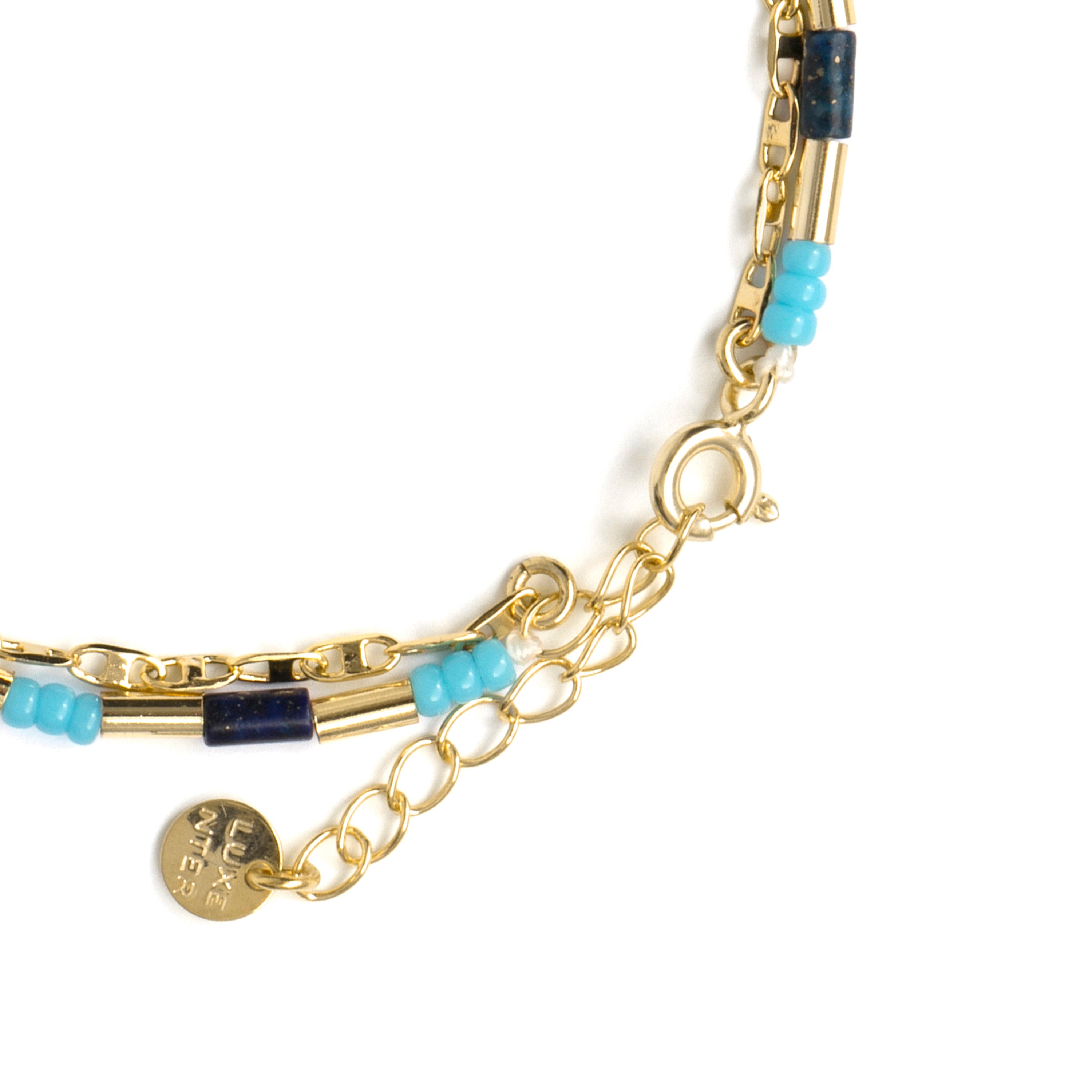 Pulseira de Prata de Lei 925 com acabamento em ouro amarelo de 18k - Chokki