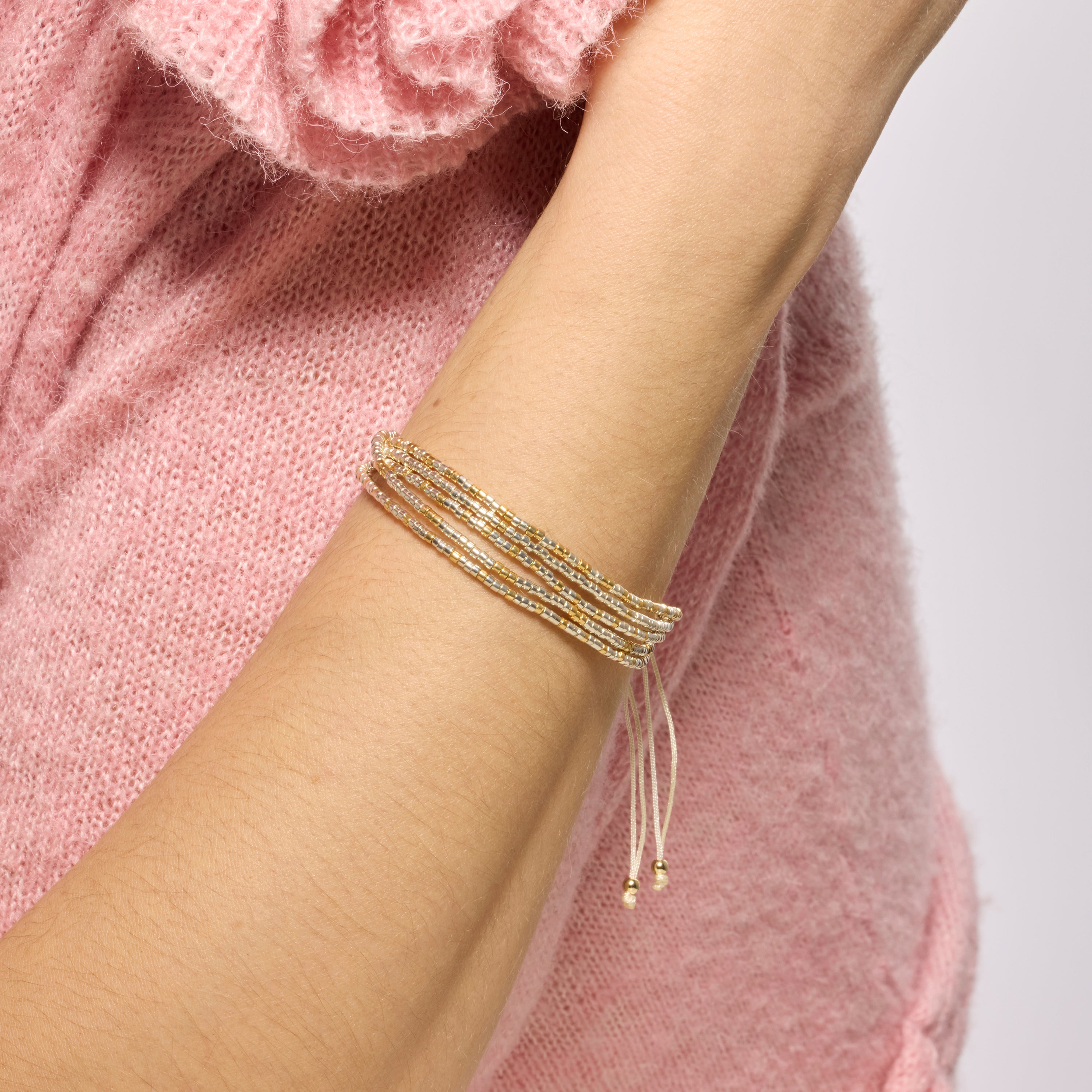 925 Sterling Silver Rhodium Finish Bracelet - Duchi