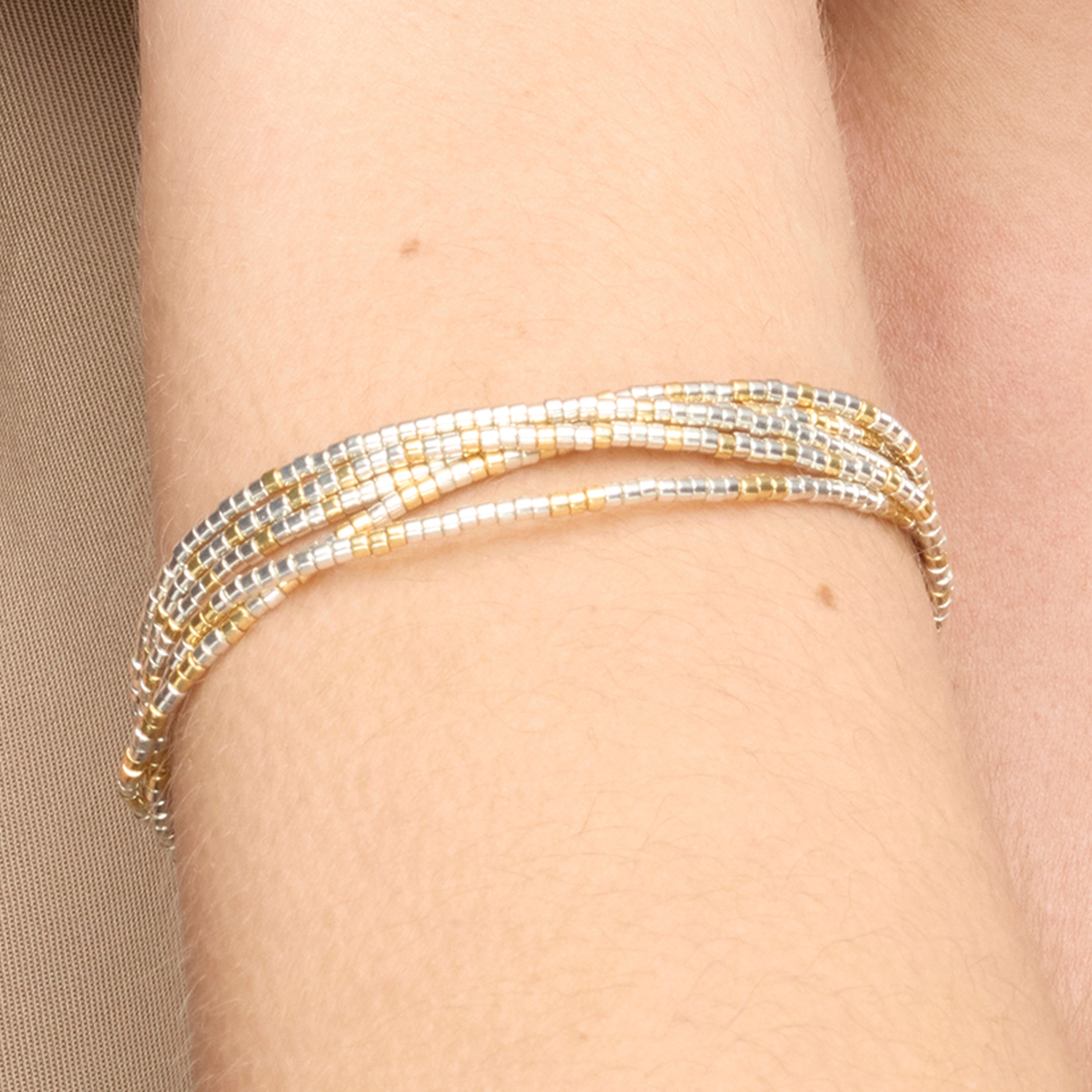 925 Sterling Silver Rhodium Finish Bracelet - Duchi