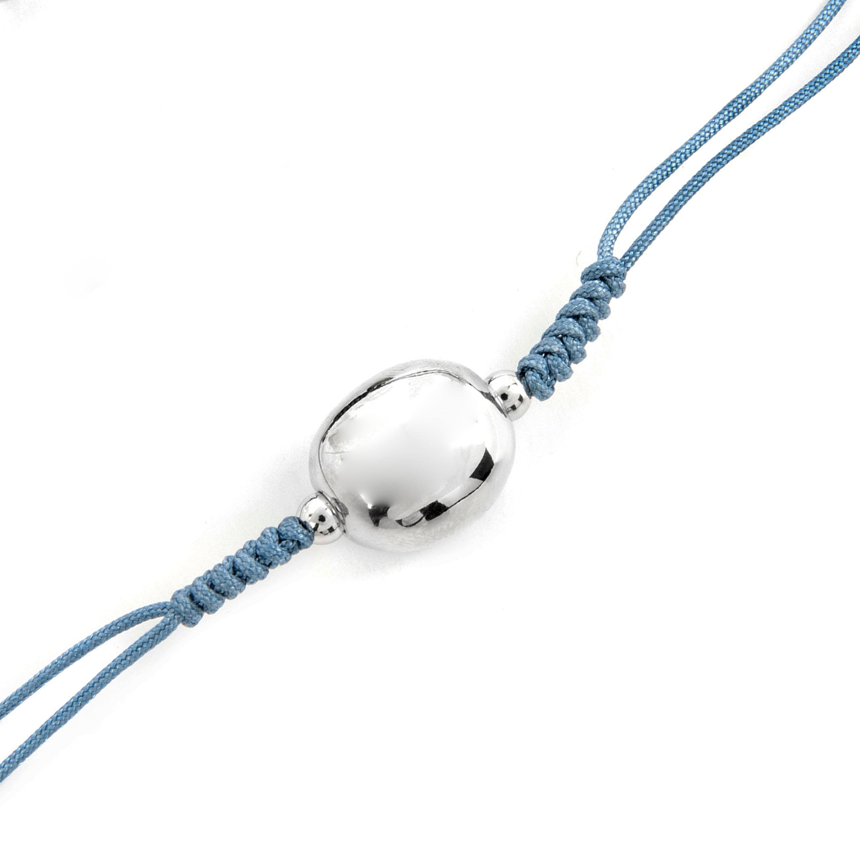 Bracciale in Argento Sterling 925 con finitura rodio - Saina