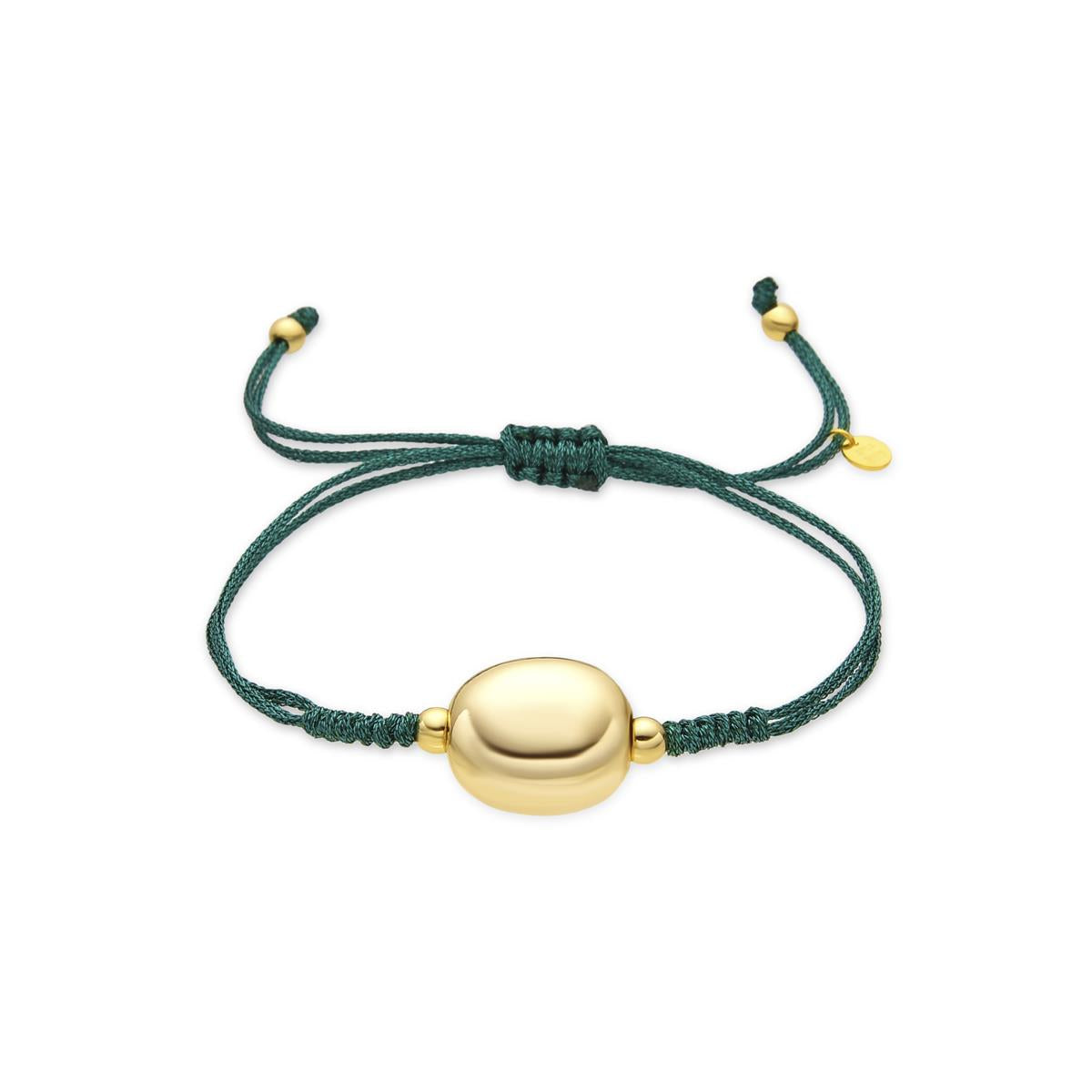 Pulsera de Plata de Ley 925 y Jaspe Rojo acabado rodio - Saina