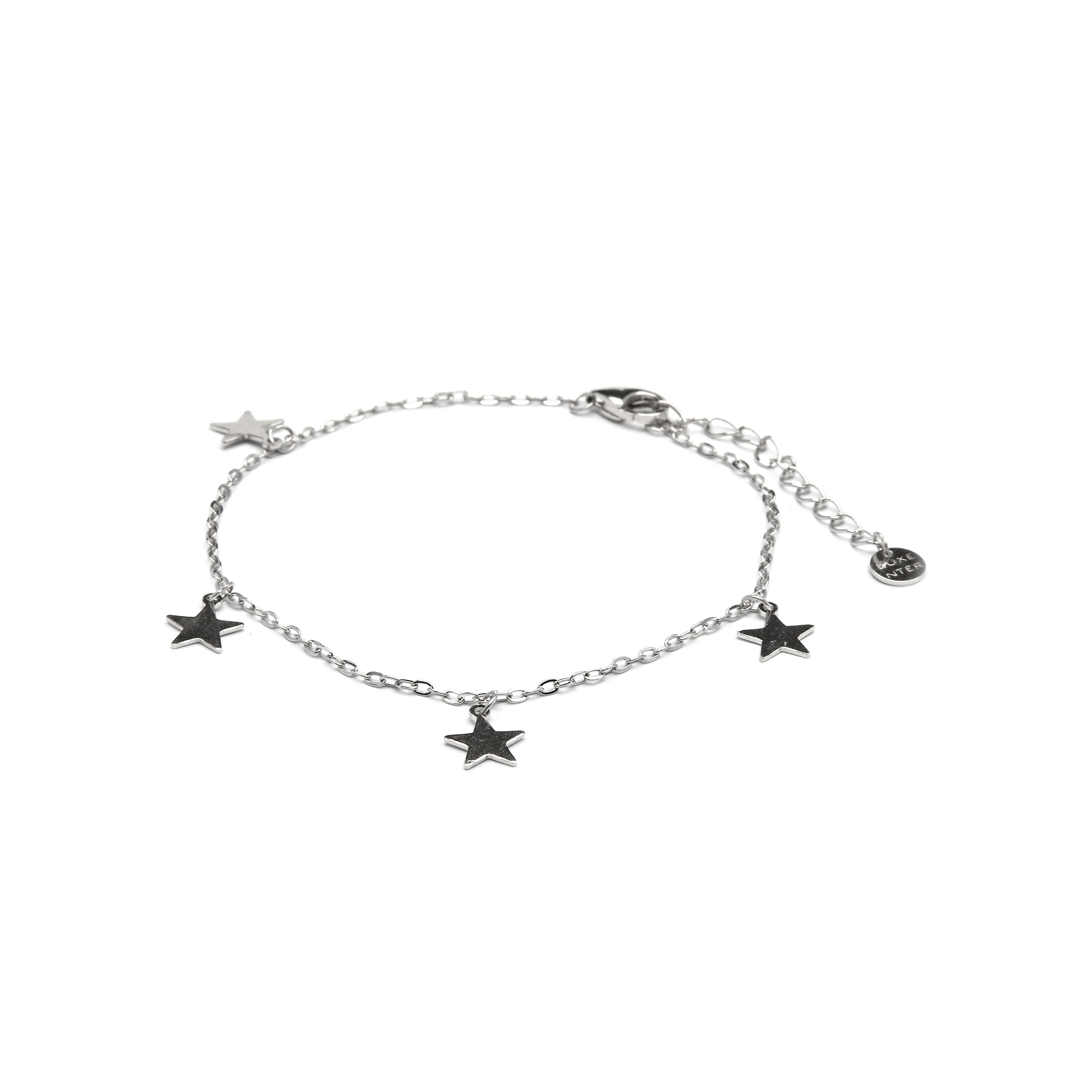 Bracelet en argent sterling 925 fini au rhodium - Luskai