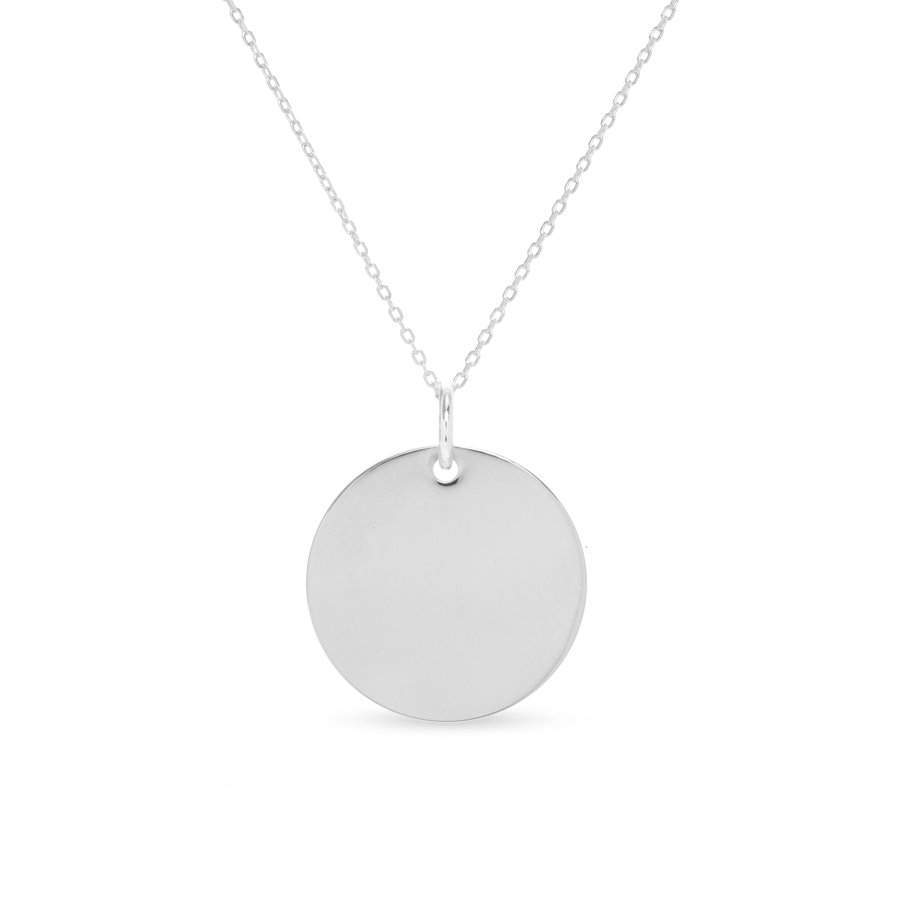 Catena in argento sterling 925 con finitura in rodio - Luxenter