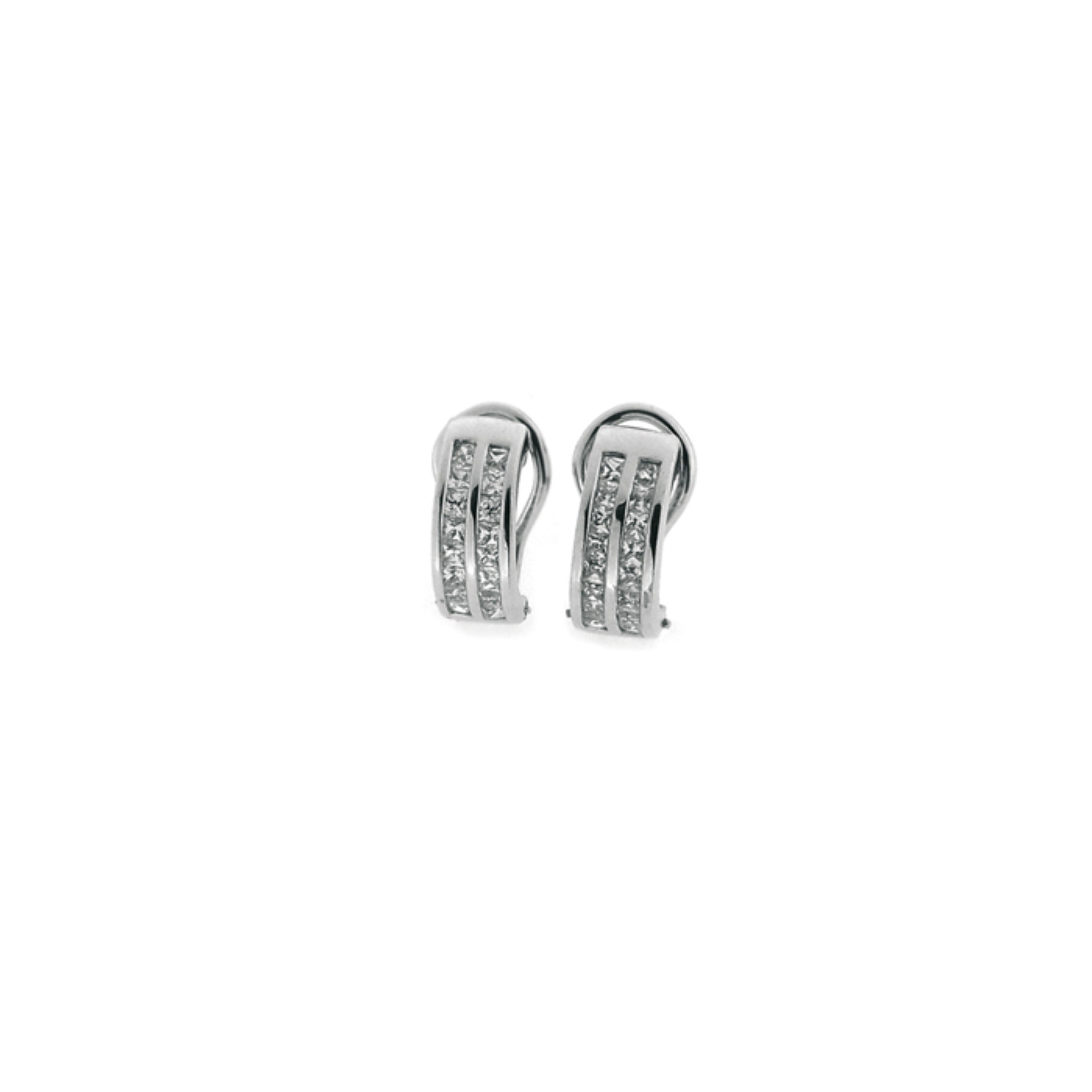 Paralell Earrings 925 Sterling Silver