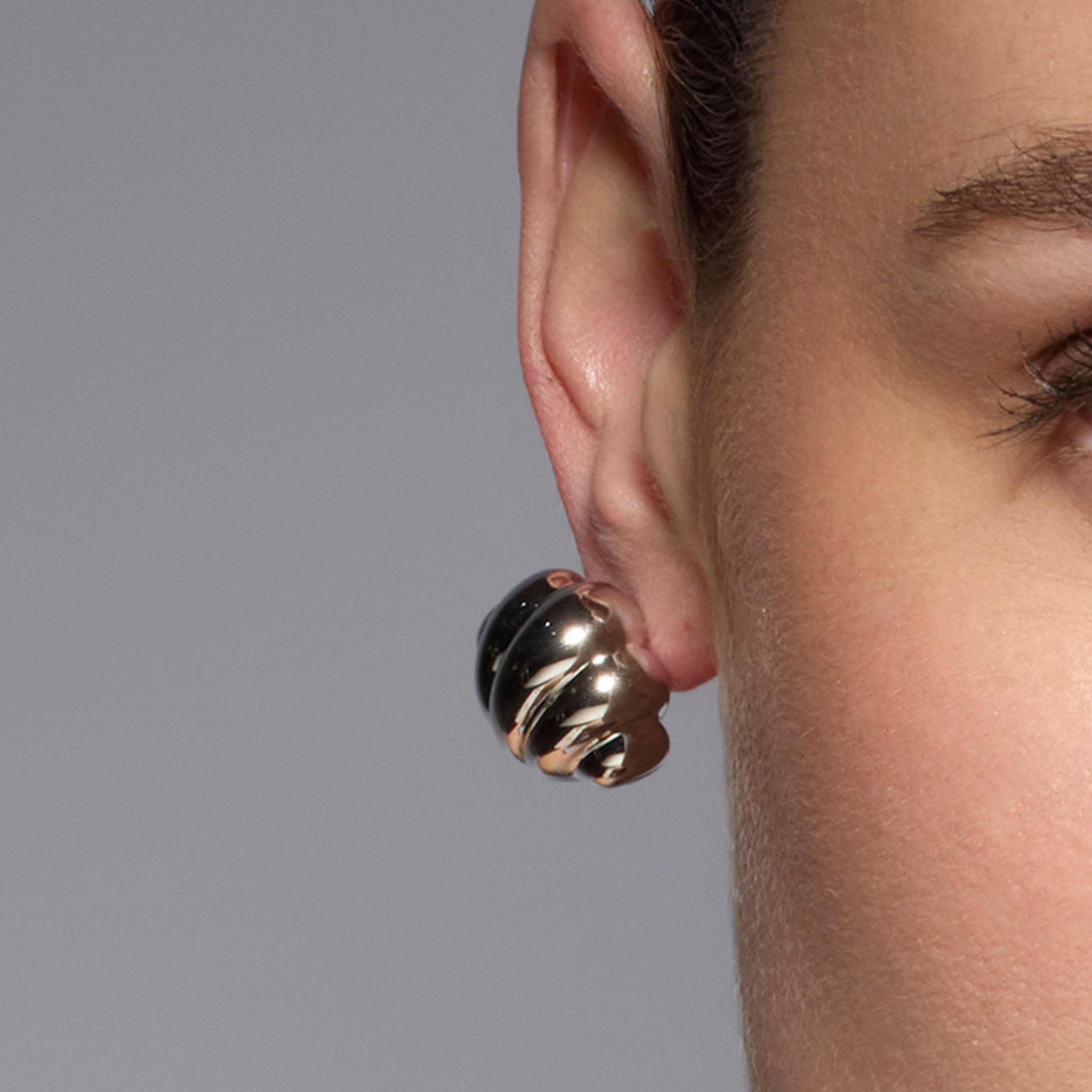 Boucles d'oreilles en argent sterling 925 finition rhodiée - Myce