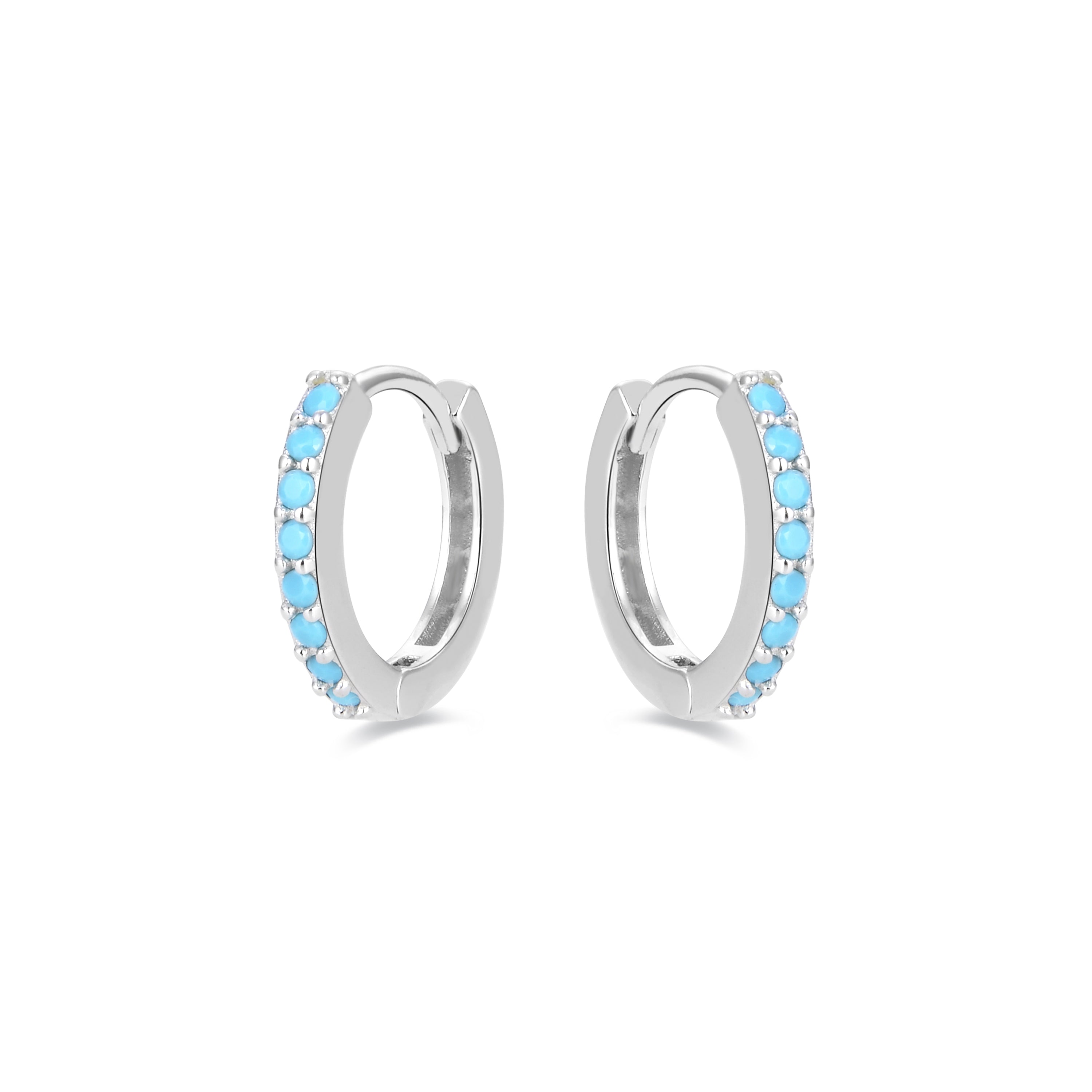 Boucles d'oreilles Valarys en argent sterling 925