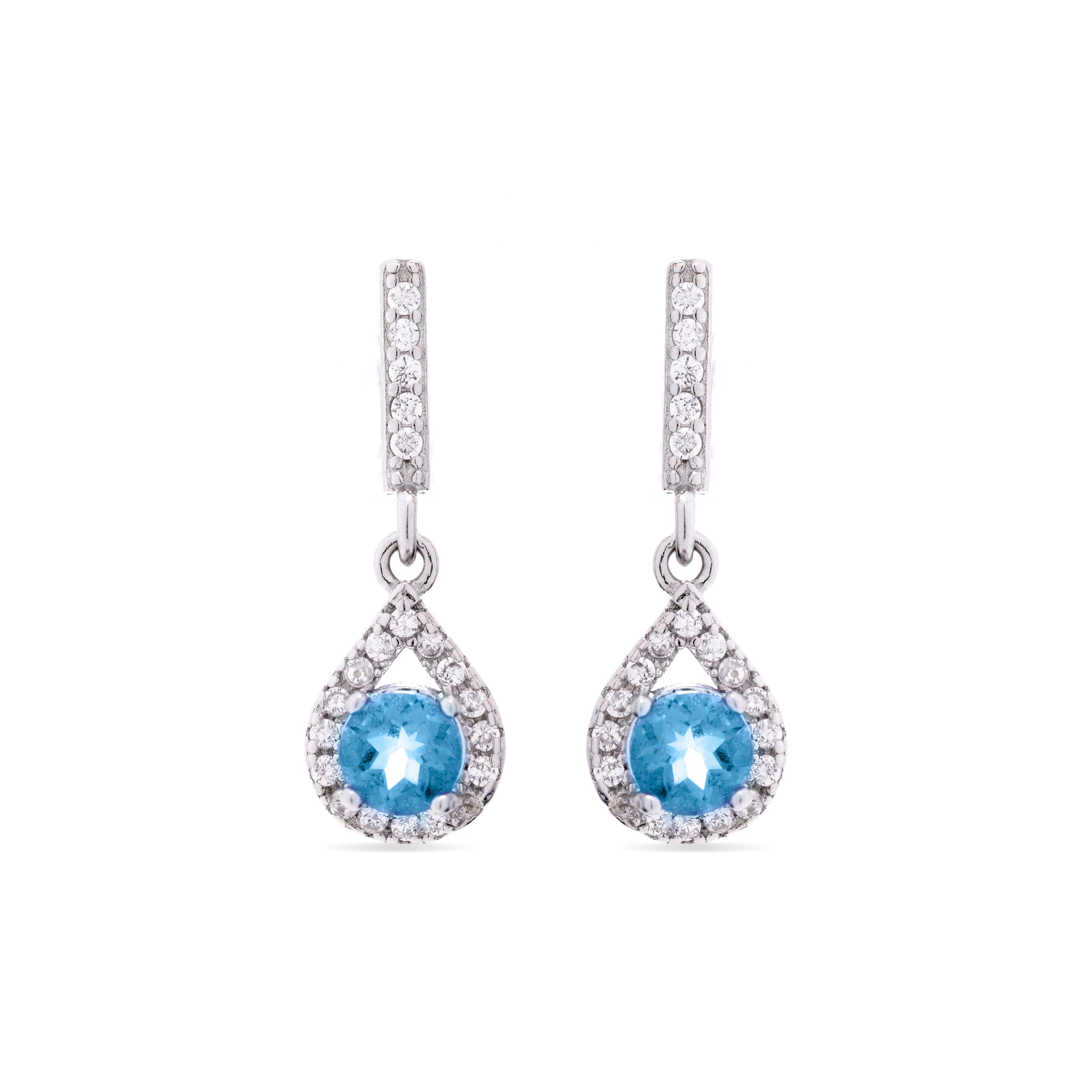 Boucles d'oreilles Moky en argent sterling 925