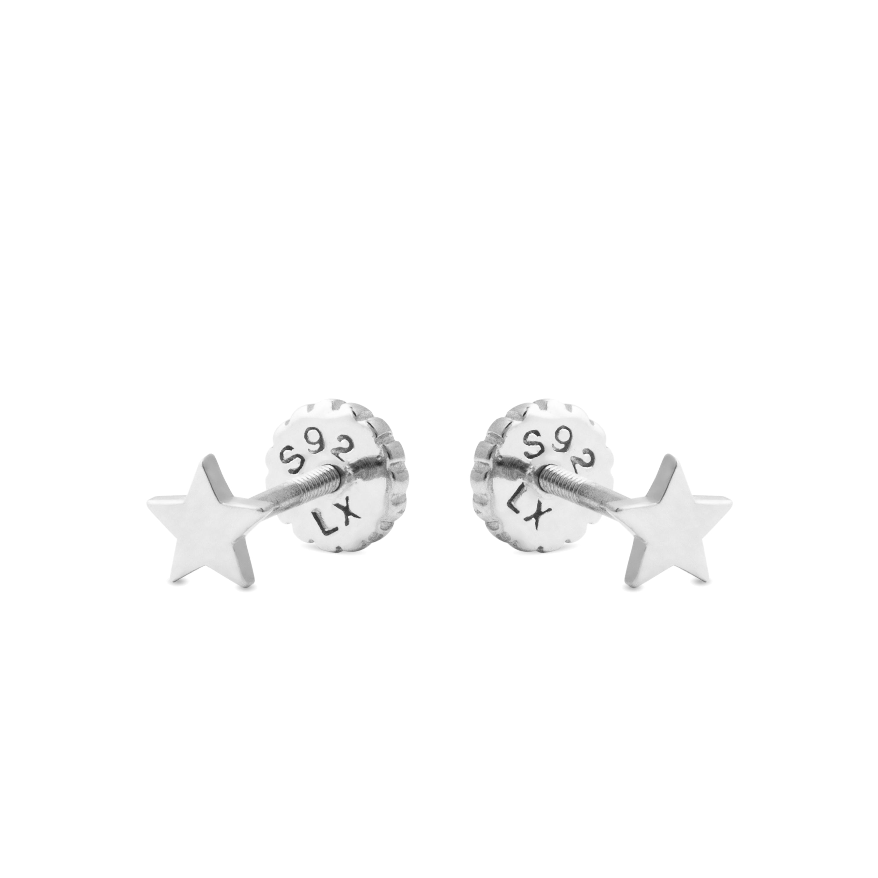 Orecchini in Argento Sterling 925 finiti in rodio - Odan