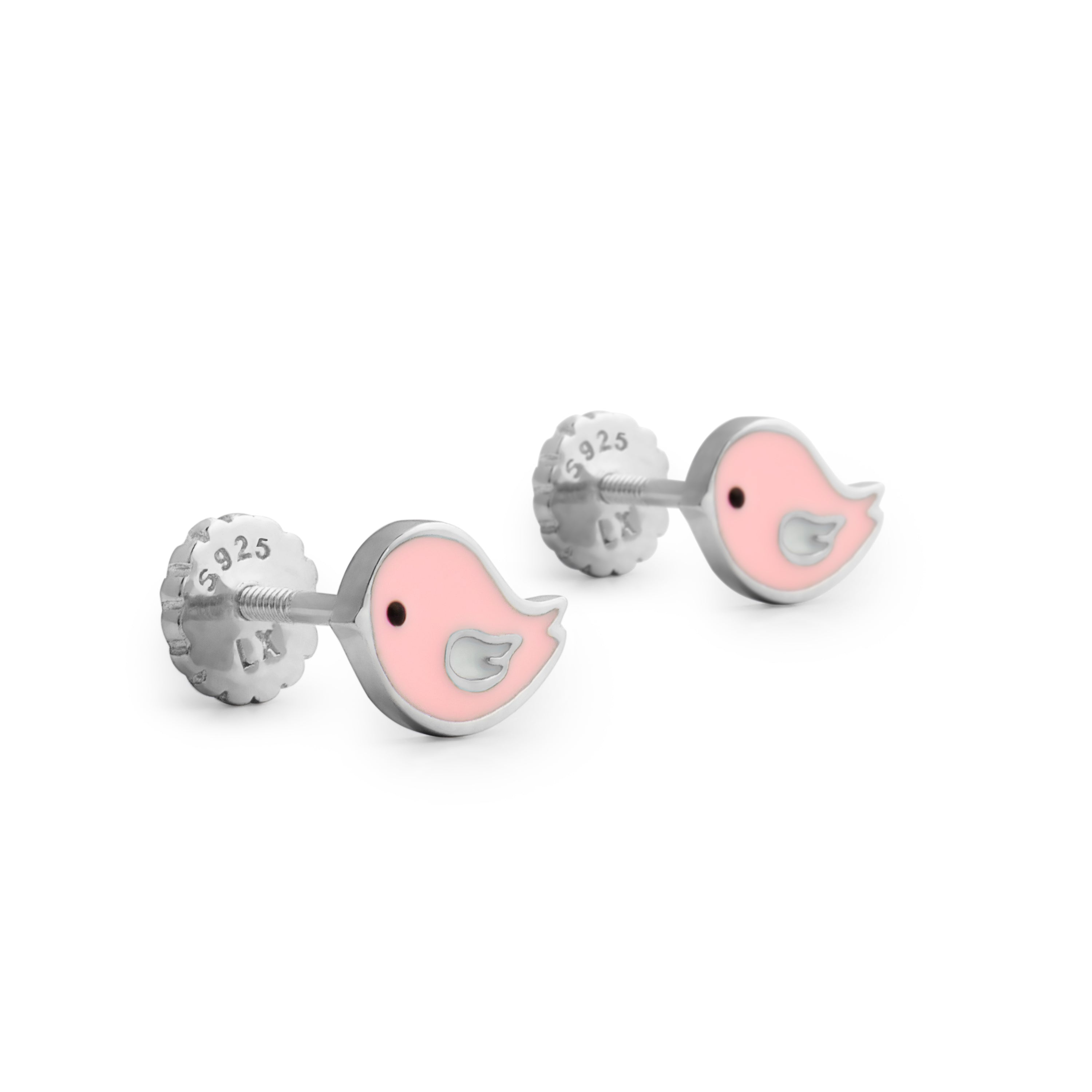 Pendientes de Plata de Ley 925 acabados en rodio - Nesy