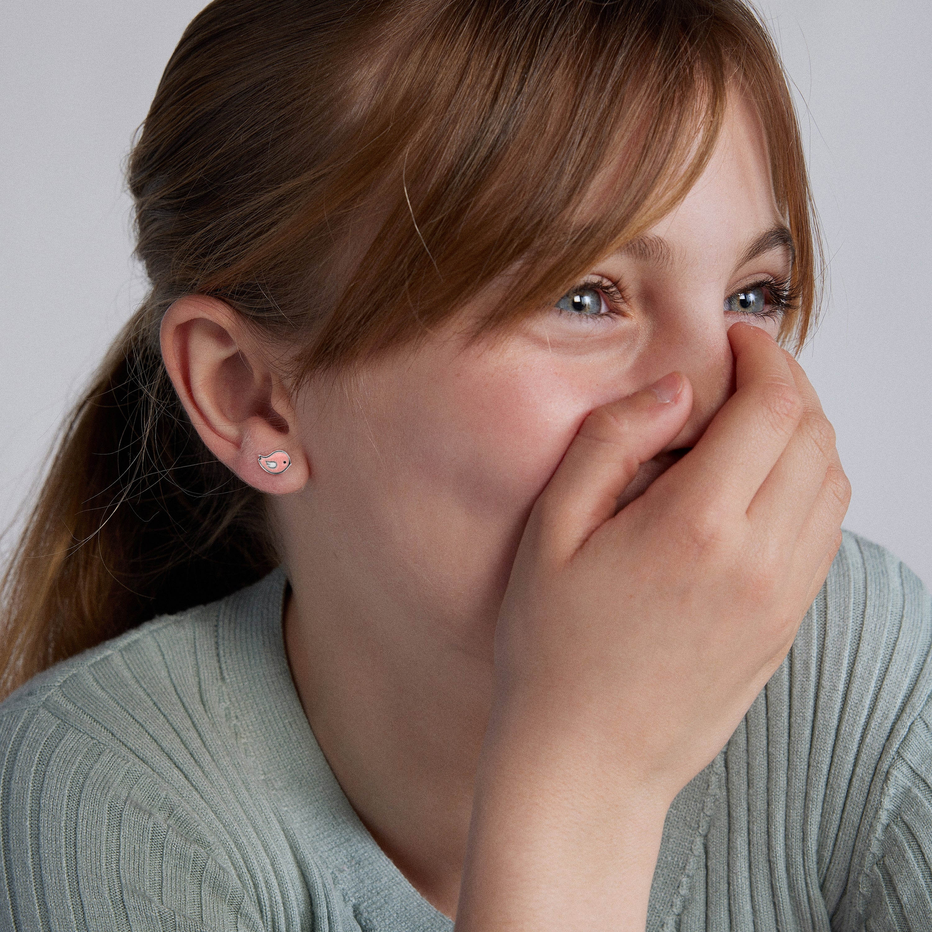 Pendientes de Plata de Ley 925 acabados en rodio - Nesy