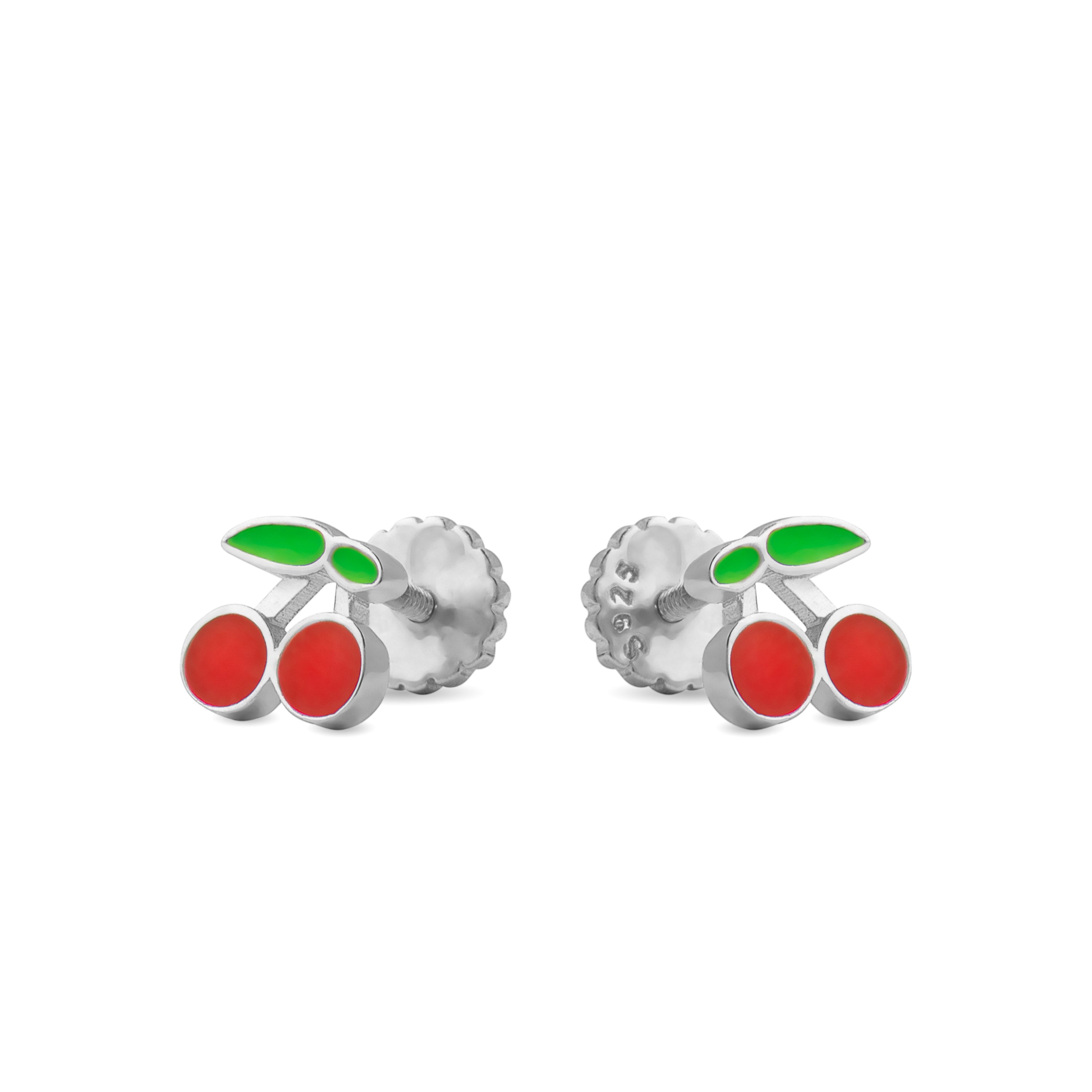 Orecchini in Argento Sterling 925 finiti in rodio - Myko
