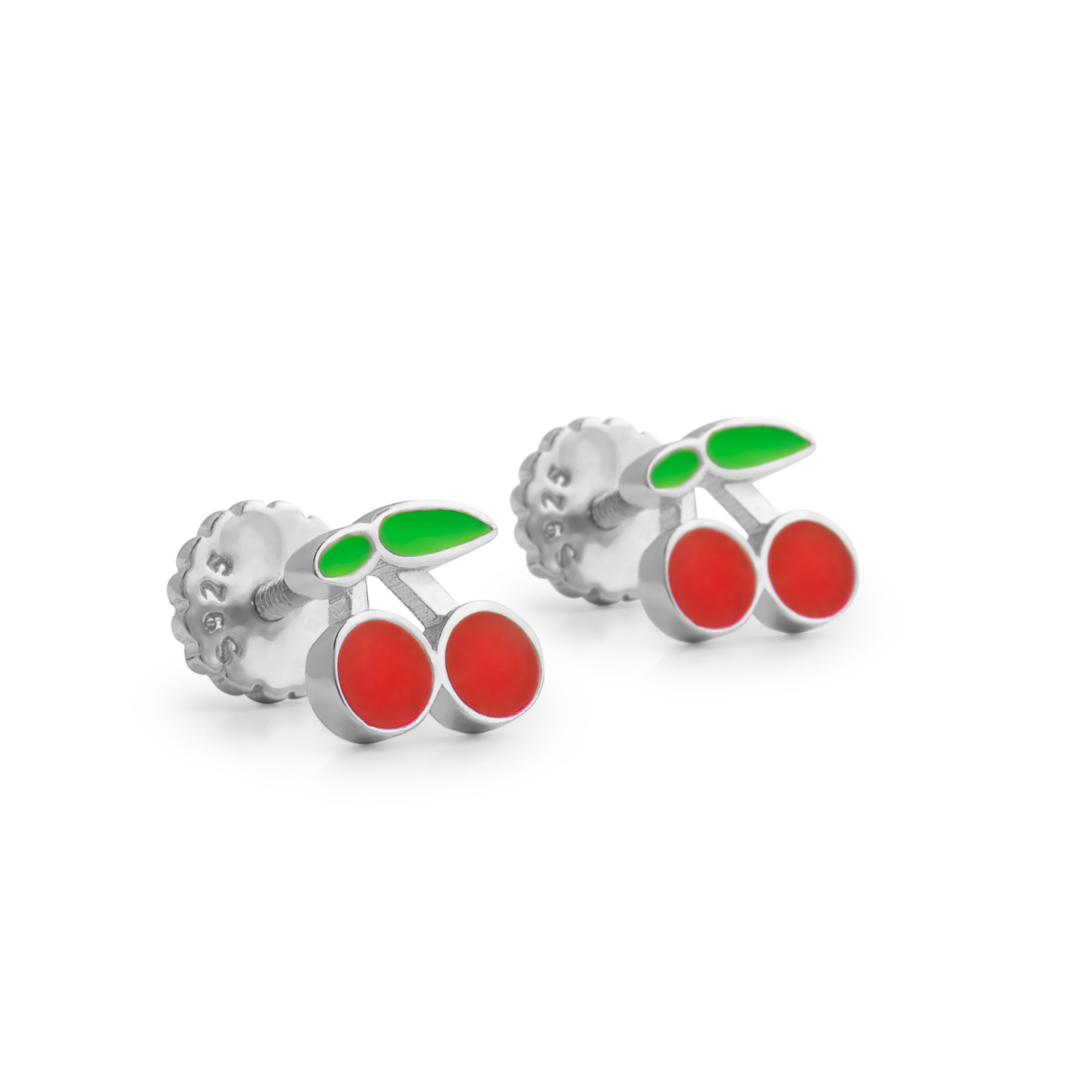 Orecchini in Argento Sterling 925 finiti in rodio - Myko