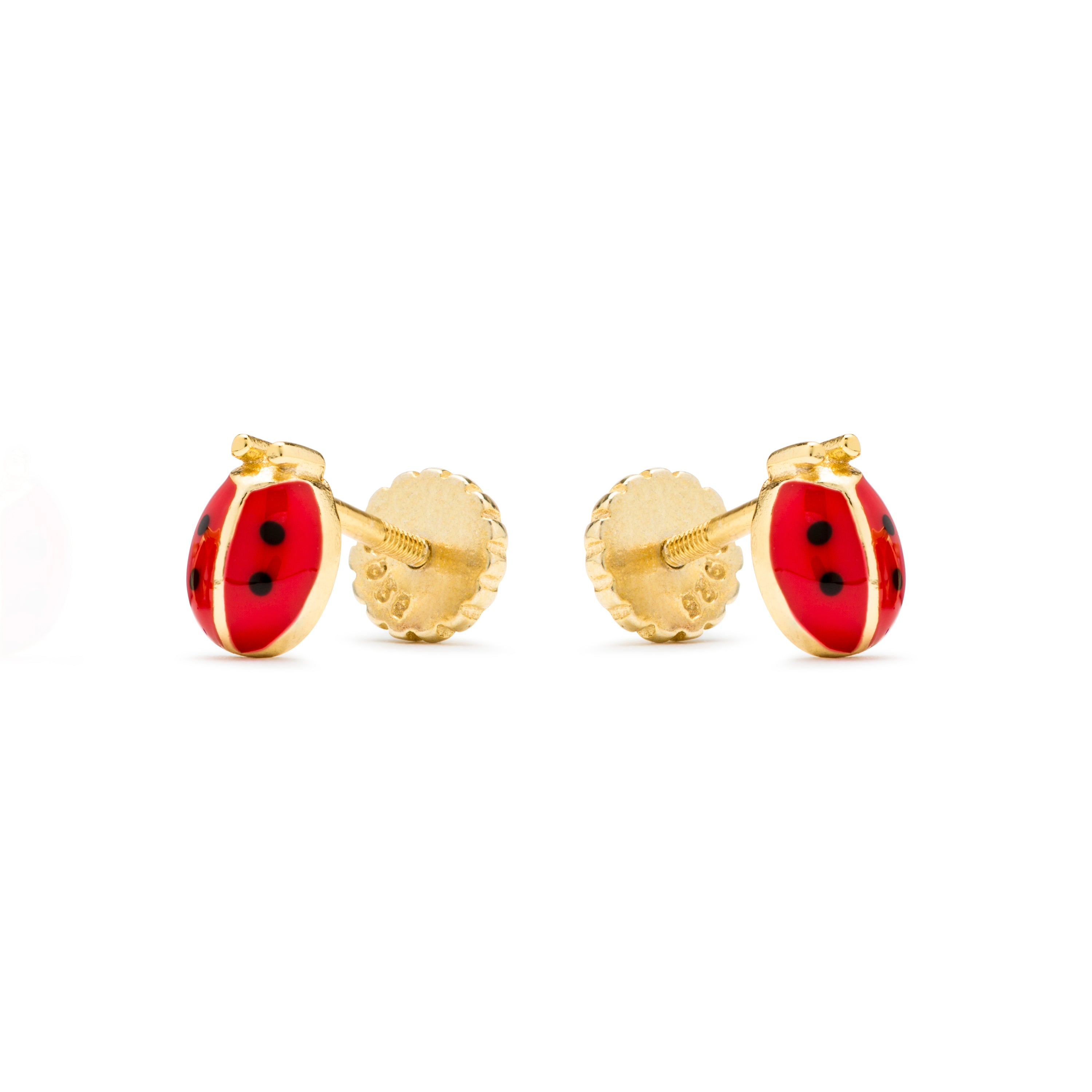 925 Sterling Silver Earrings finished in 18K yellow gold - Nenon