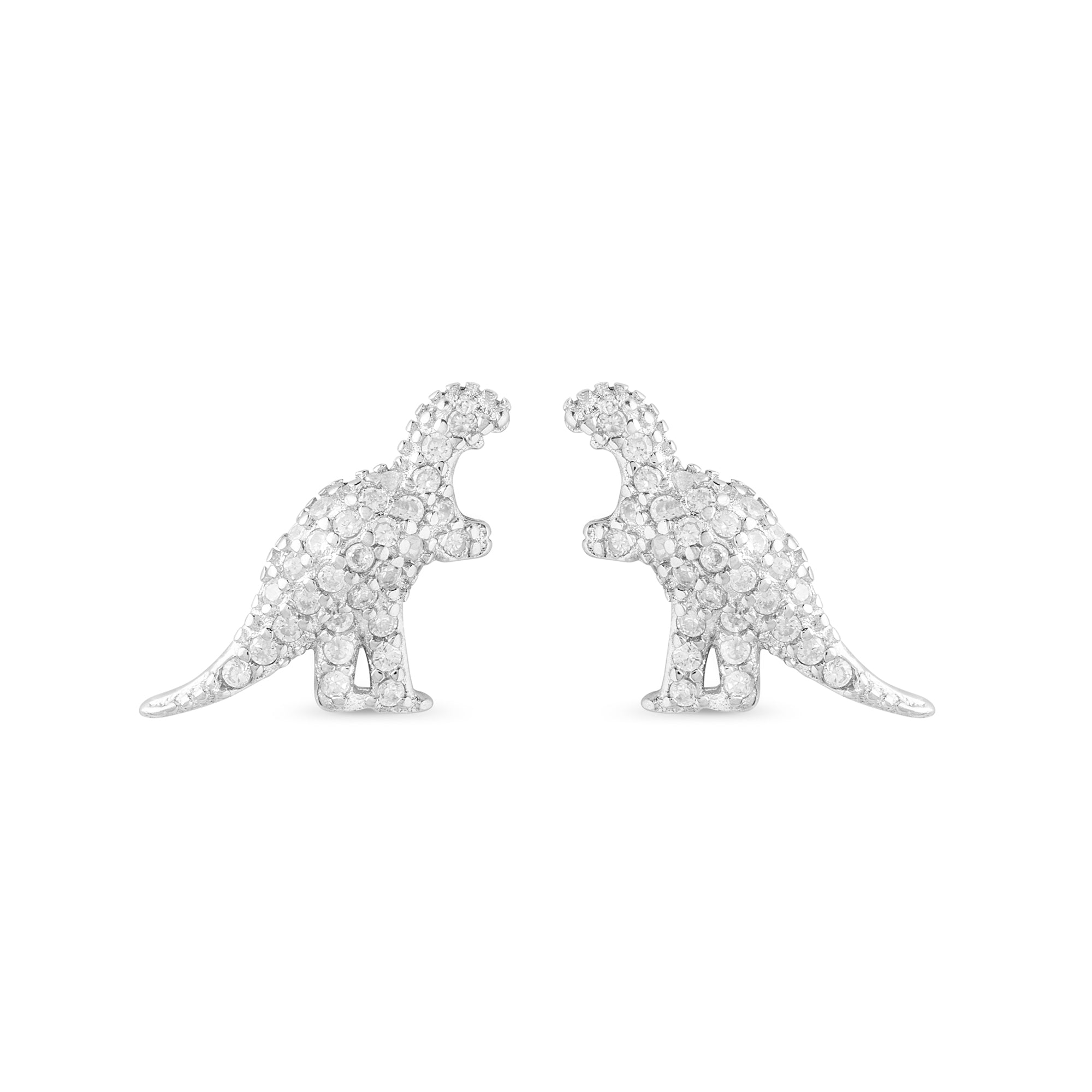 Boucles d'oreilles Dino en argent sterling 925