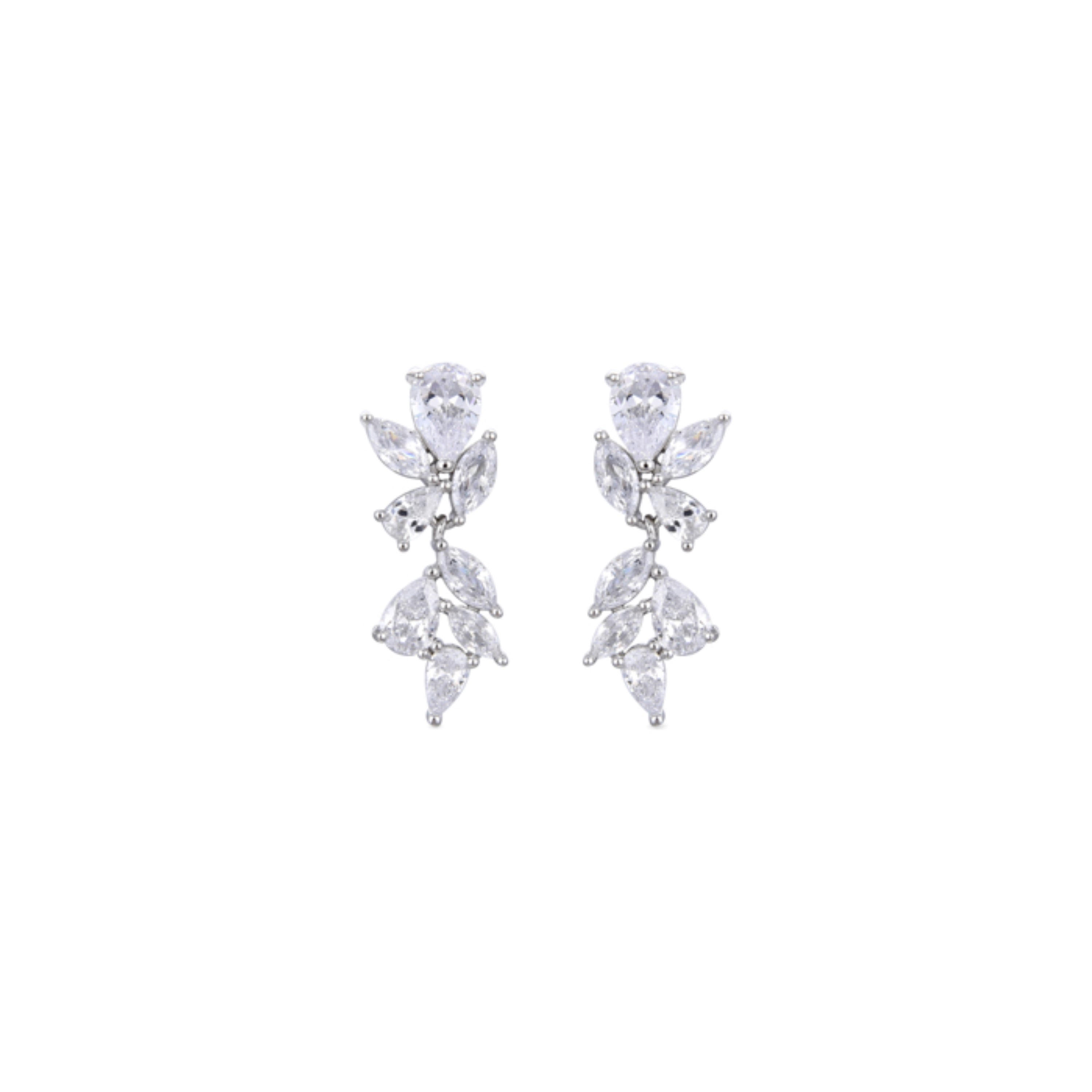 Boucles d'oreilles Shamiz en argent sterling 925