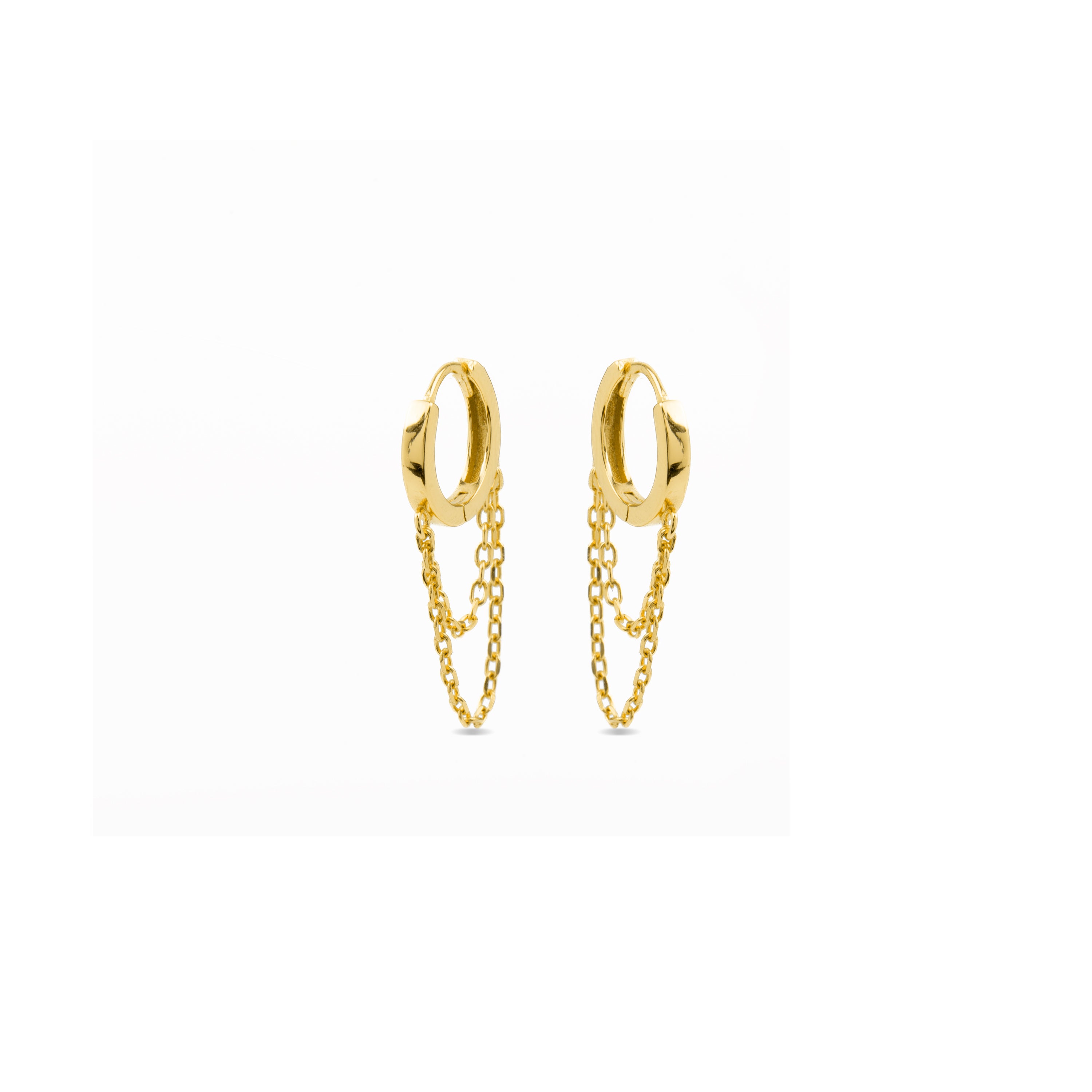 Boucles d'oreilles Vesya en argent sterling 925