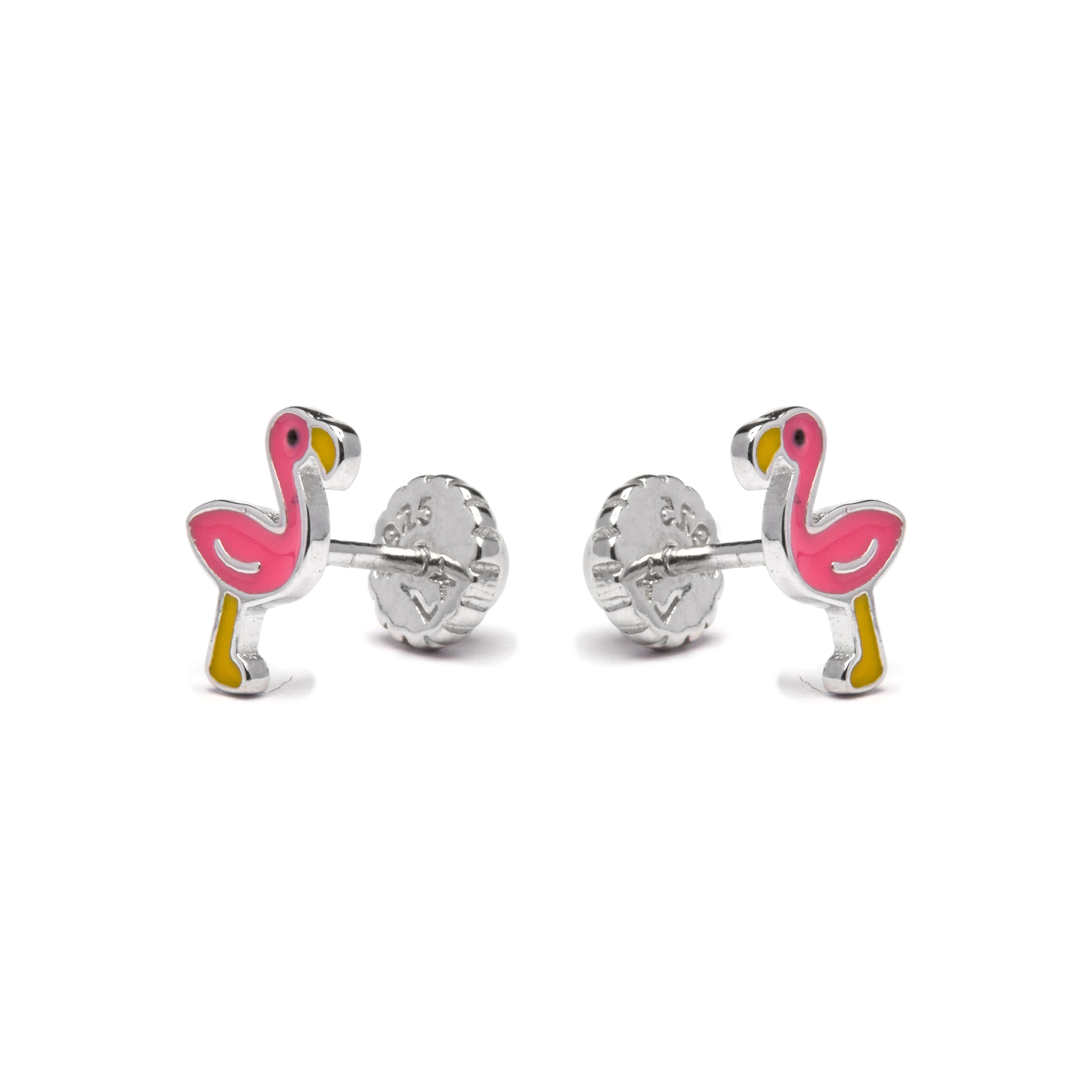 Orecchini in Argento Sterling 925 finiti in rodio - Ilau