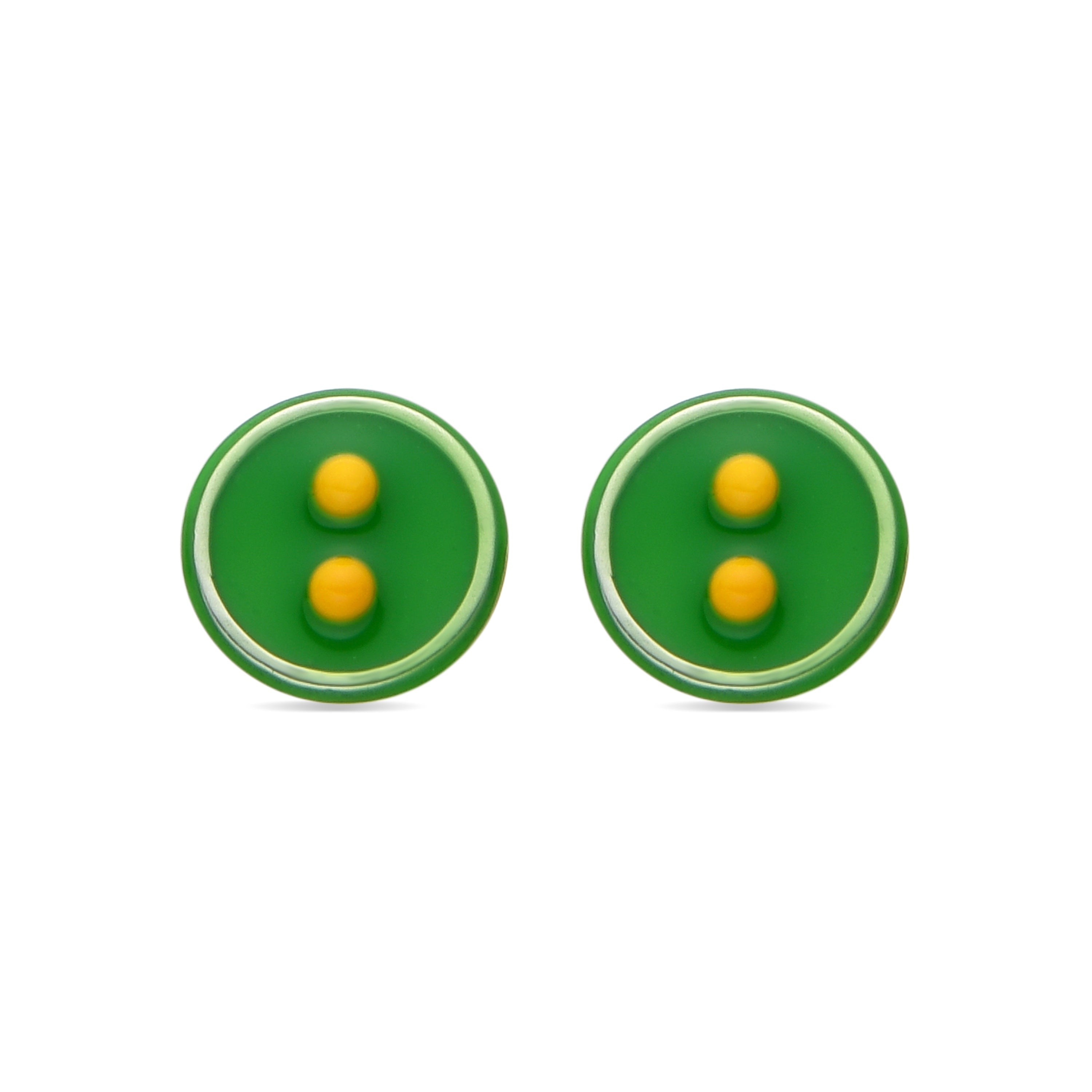 925 Sterling Silver Earrings finished in rhodium - Lyros