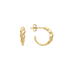 Ohrringe aus 925er Sterlingsilber mit 18K Goldfinish - Gilsi