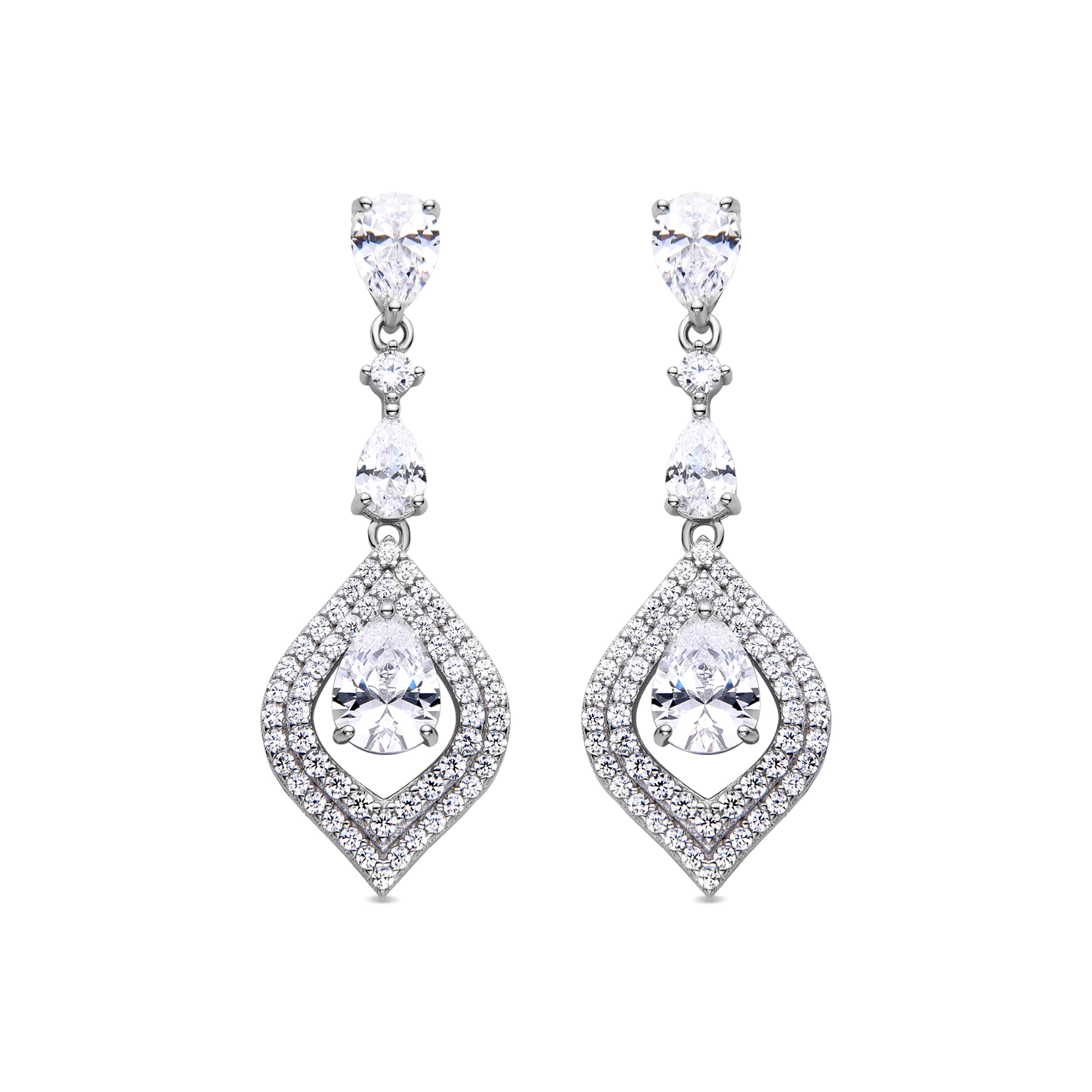 Boucles d'oreilles Erdi en argent sterling 925