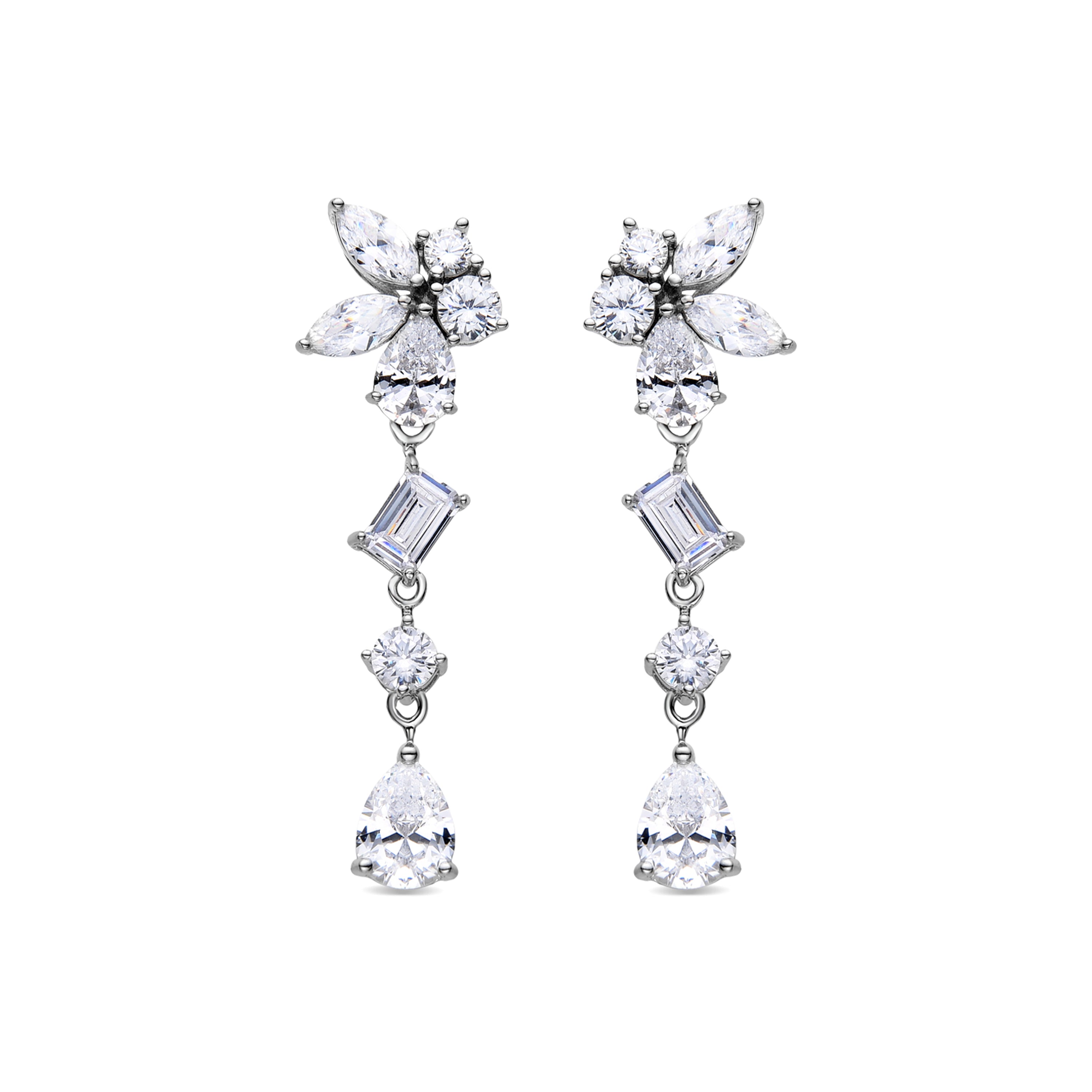 Boucles d'oreilles Neloc en argent sterling 925