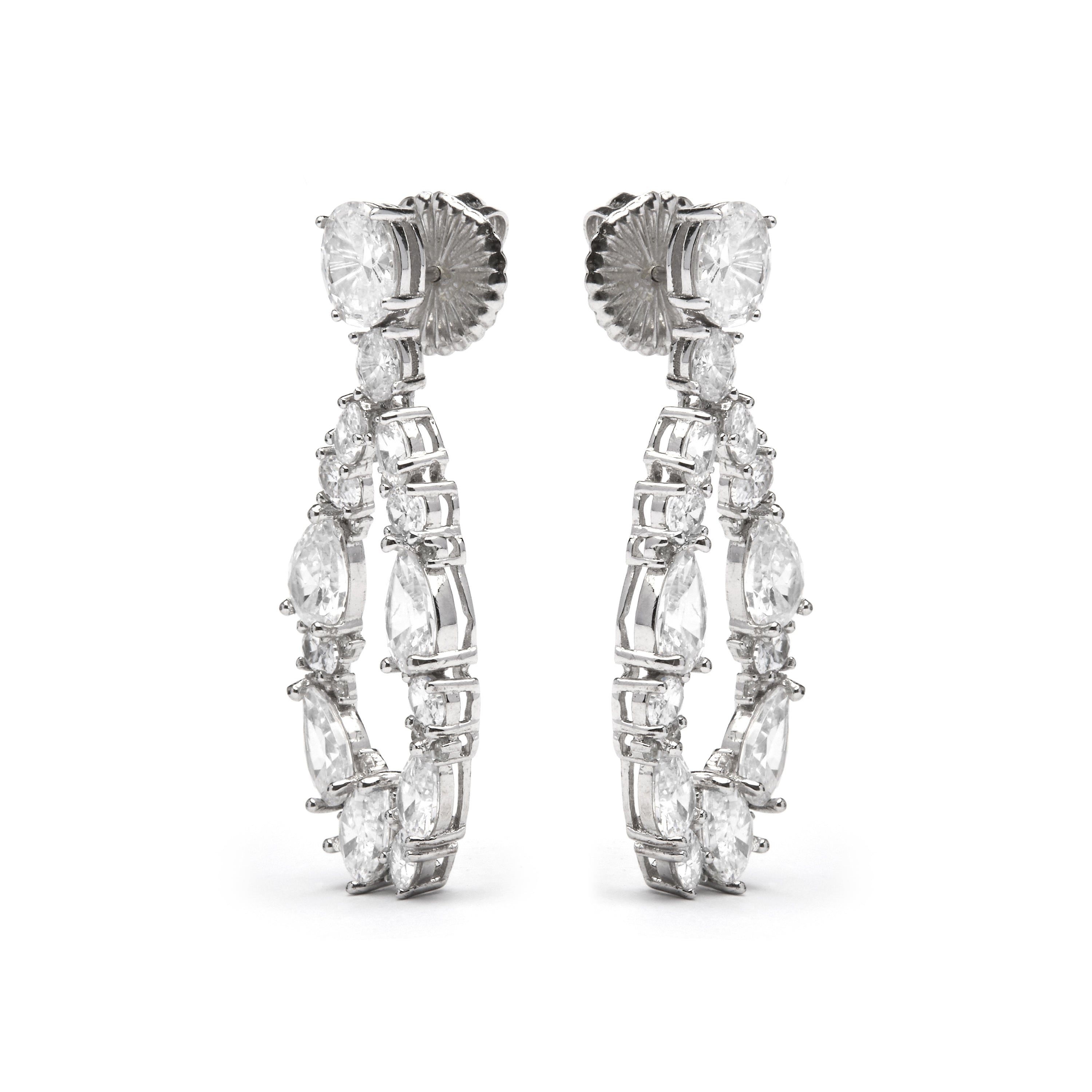 Boucles d'oreilles Madne en argent sterling 925