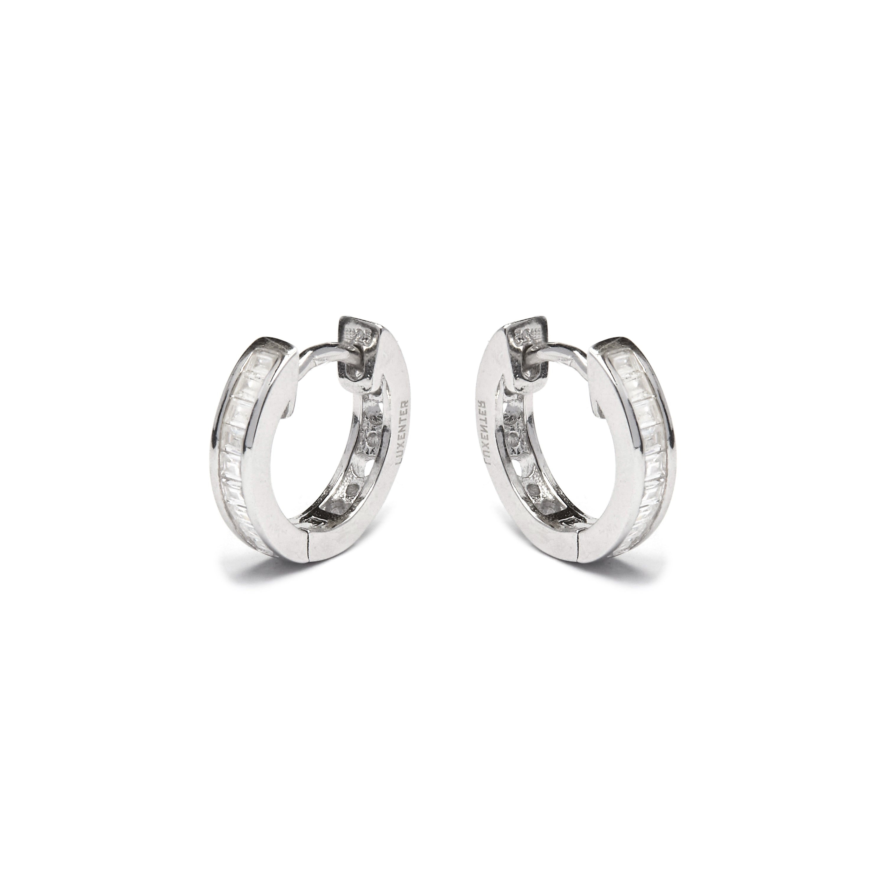 Boucles d'oreilles Sebras en argent sterling 925