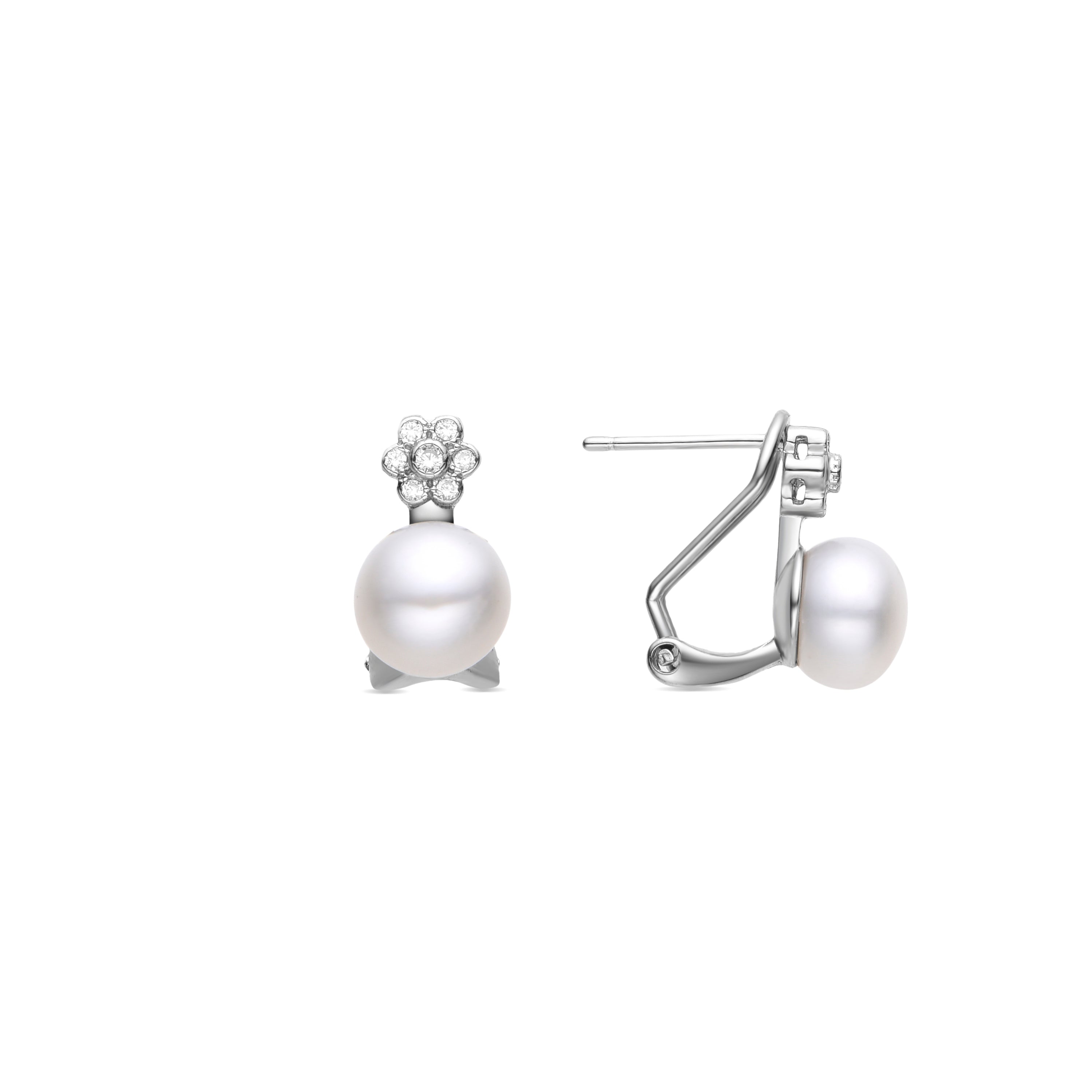 Boucles d'oreilles Byla en argent sterling 925