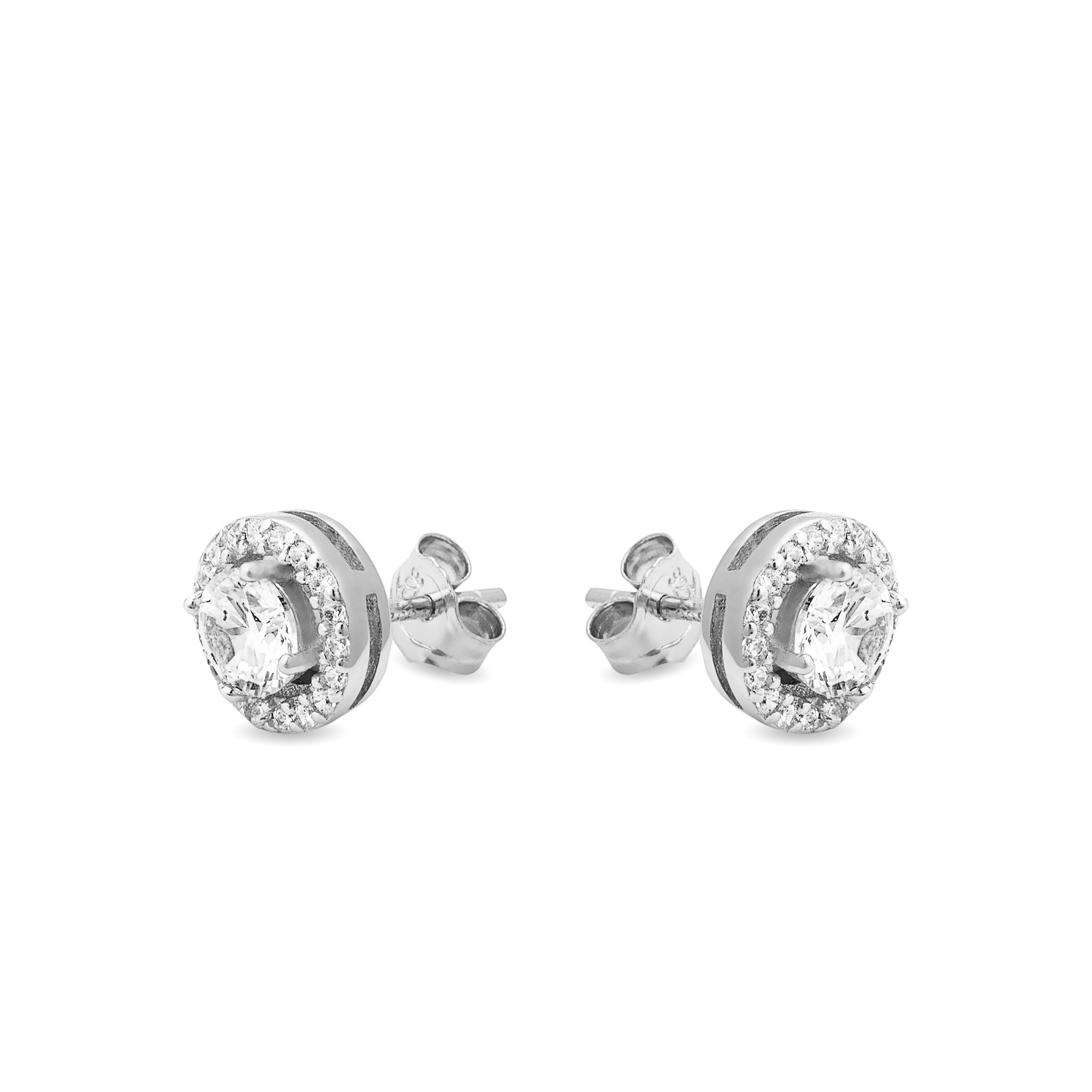 Boucles d'oreilles Legend Gem en argent sterling 925