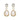 Qaraj 925 Sterling Silver Earrings