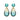 Boucles d'oreilles Yamya en argent sterling 925