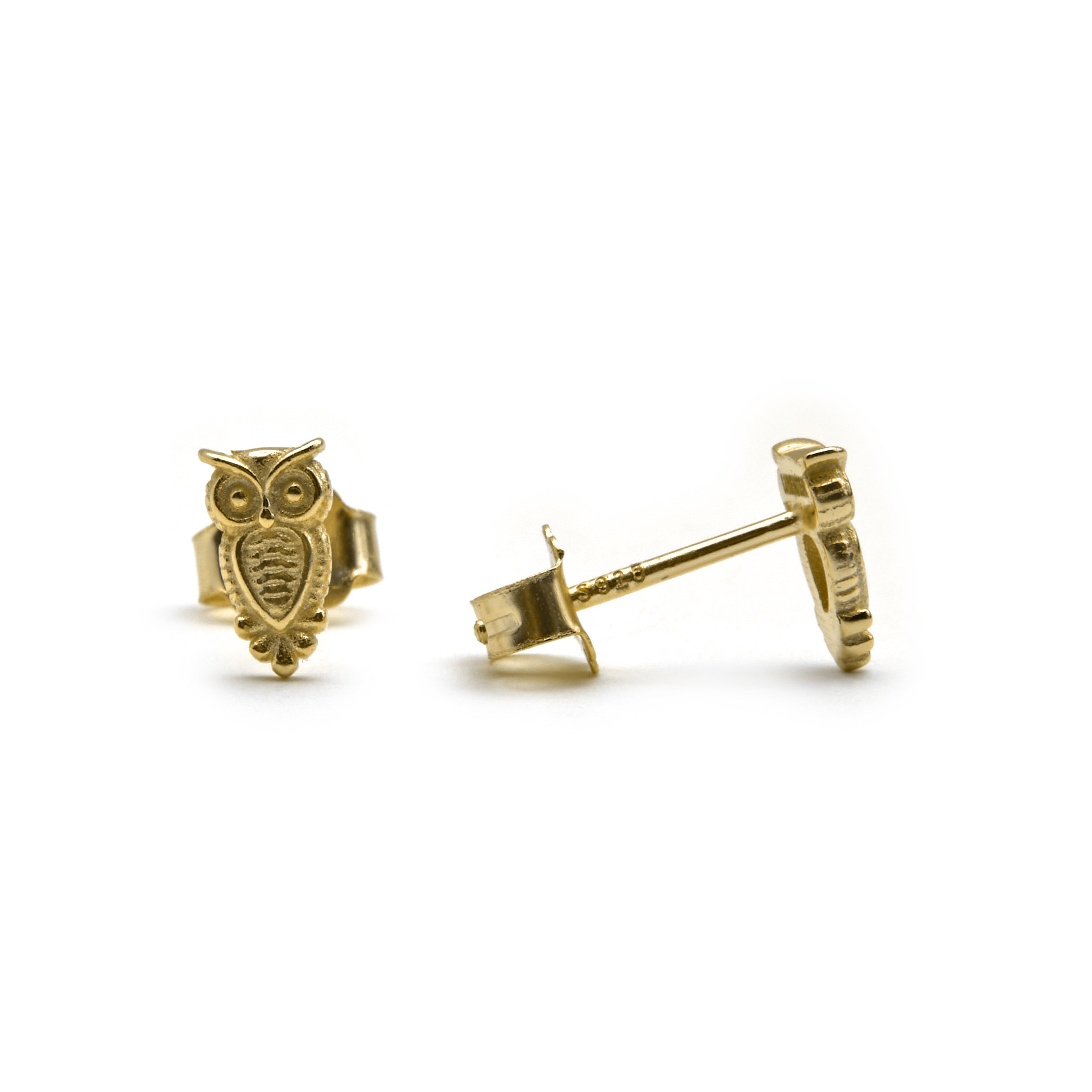 Brincos de Prata de Lei 925 com Acabamento em Ouro de 18K - Niarz