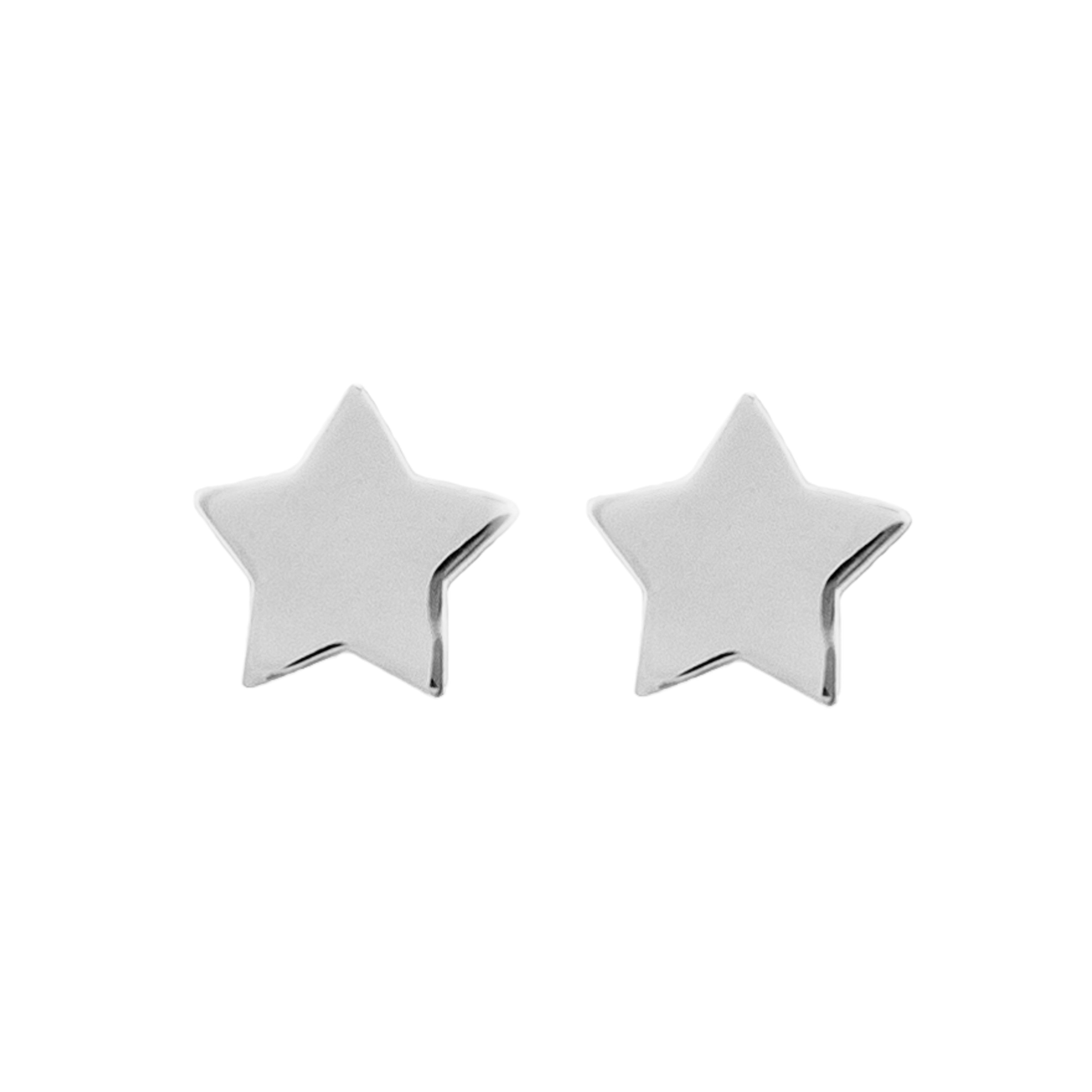 925 Sterling Silver Earrings finished in rhodium - Essential