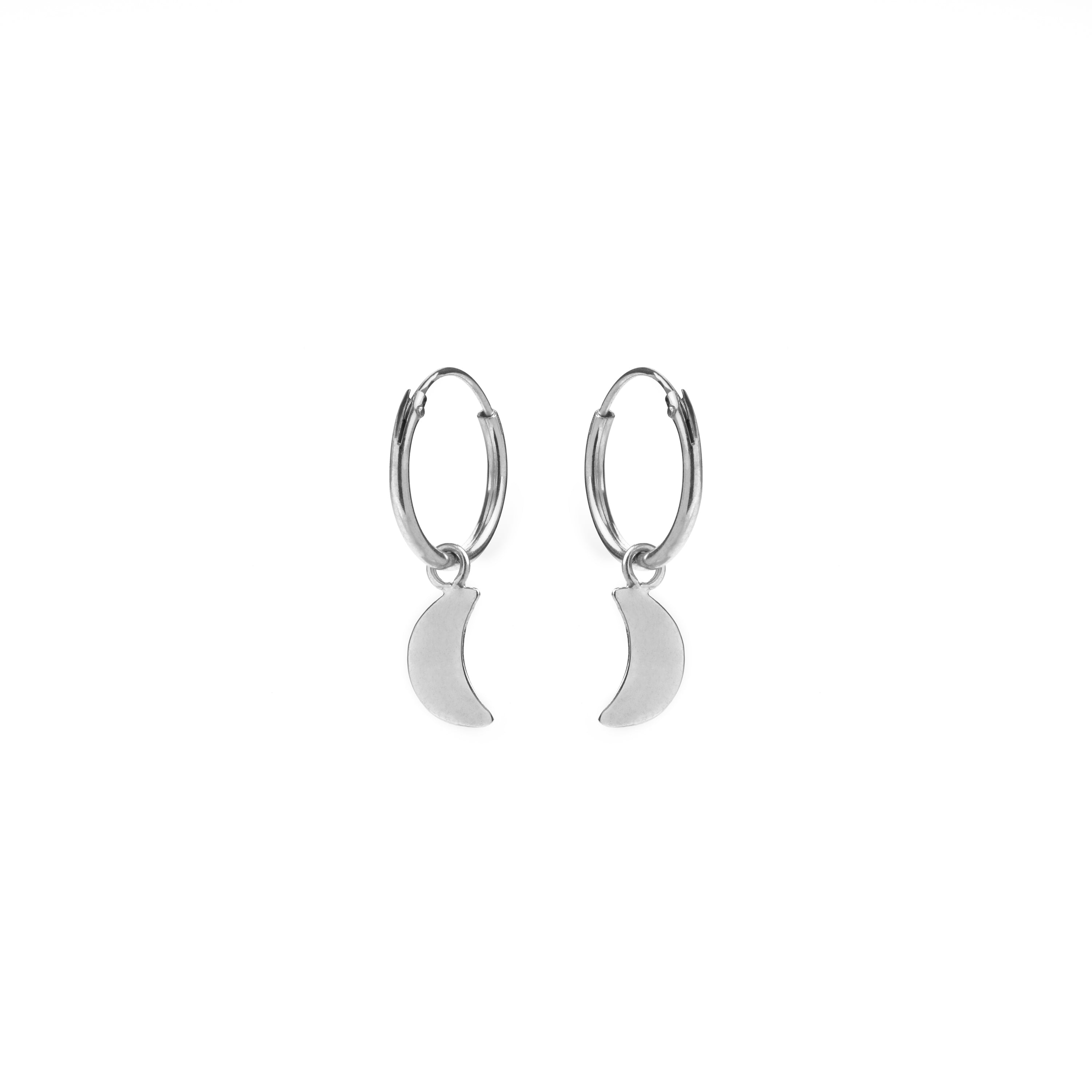 Orecchini in Argento Sterling 925 finiti in rodio - Essential