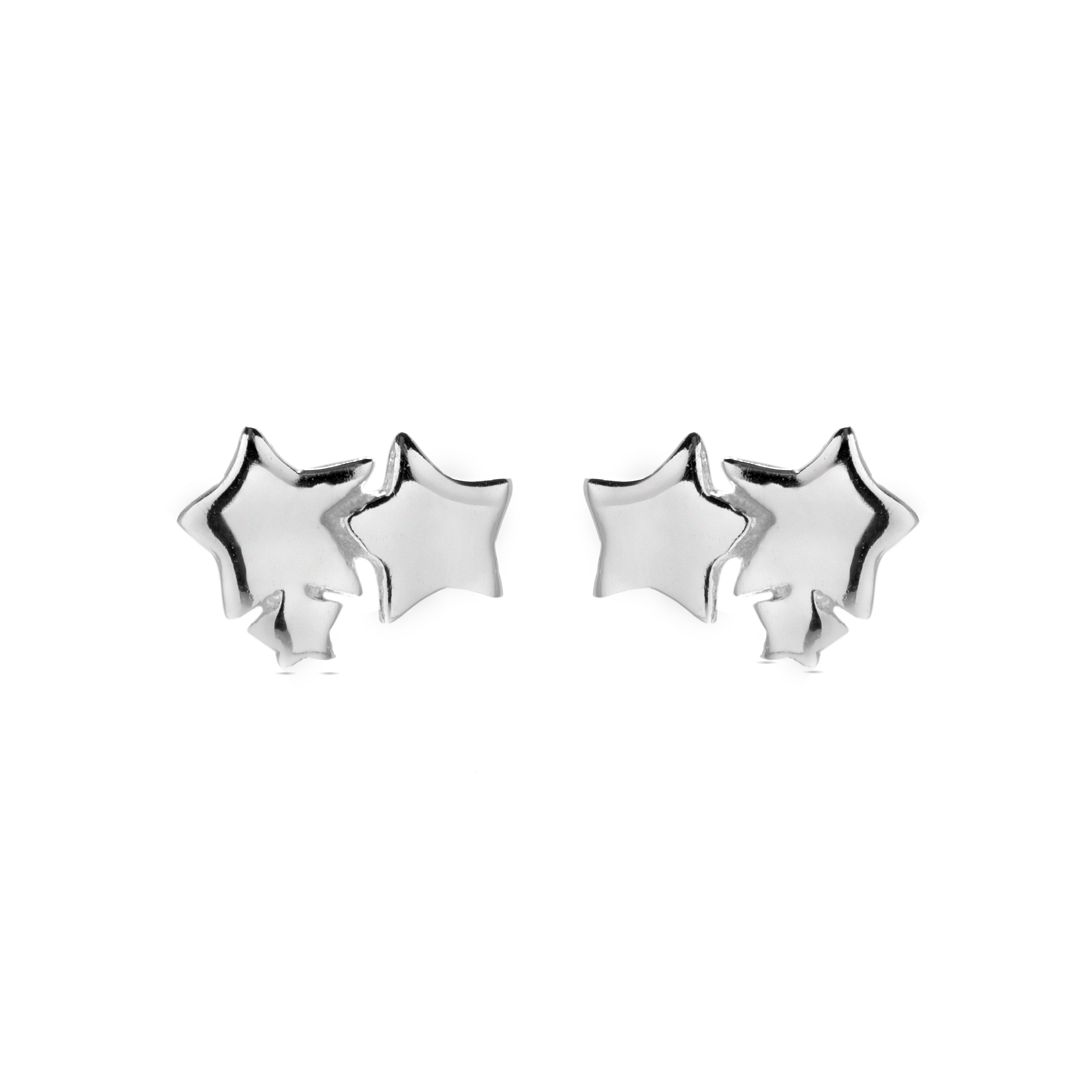 Boucles d'oreilles en argent sterling 925 finition rhodiée - Essential