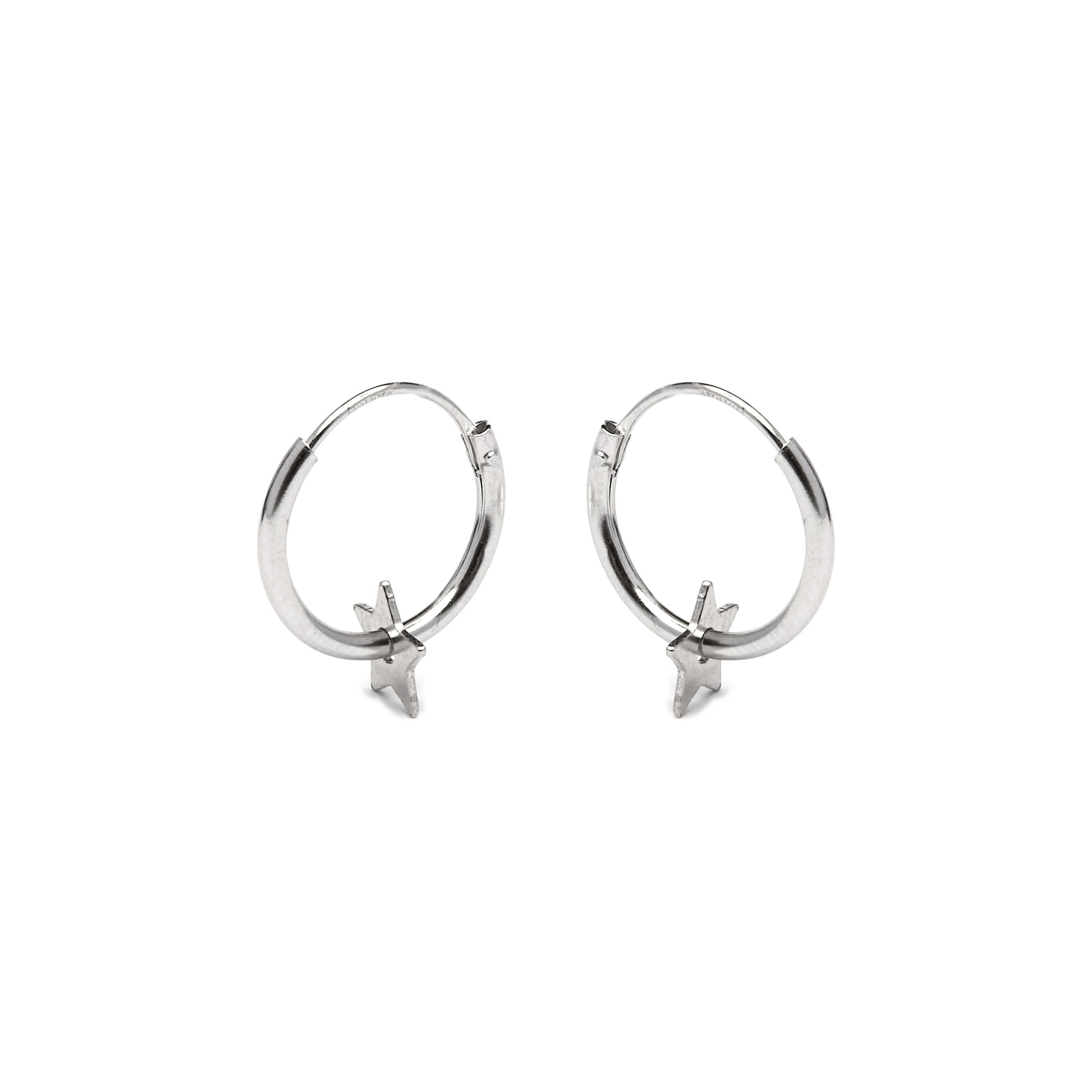 Pendientes Plata De Ley 925 acabado rodio - Essential